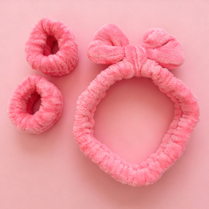 Pink Bow Skincare Set