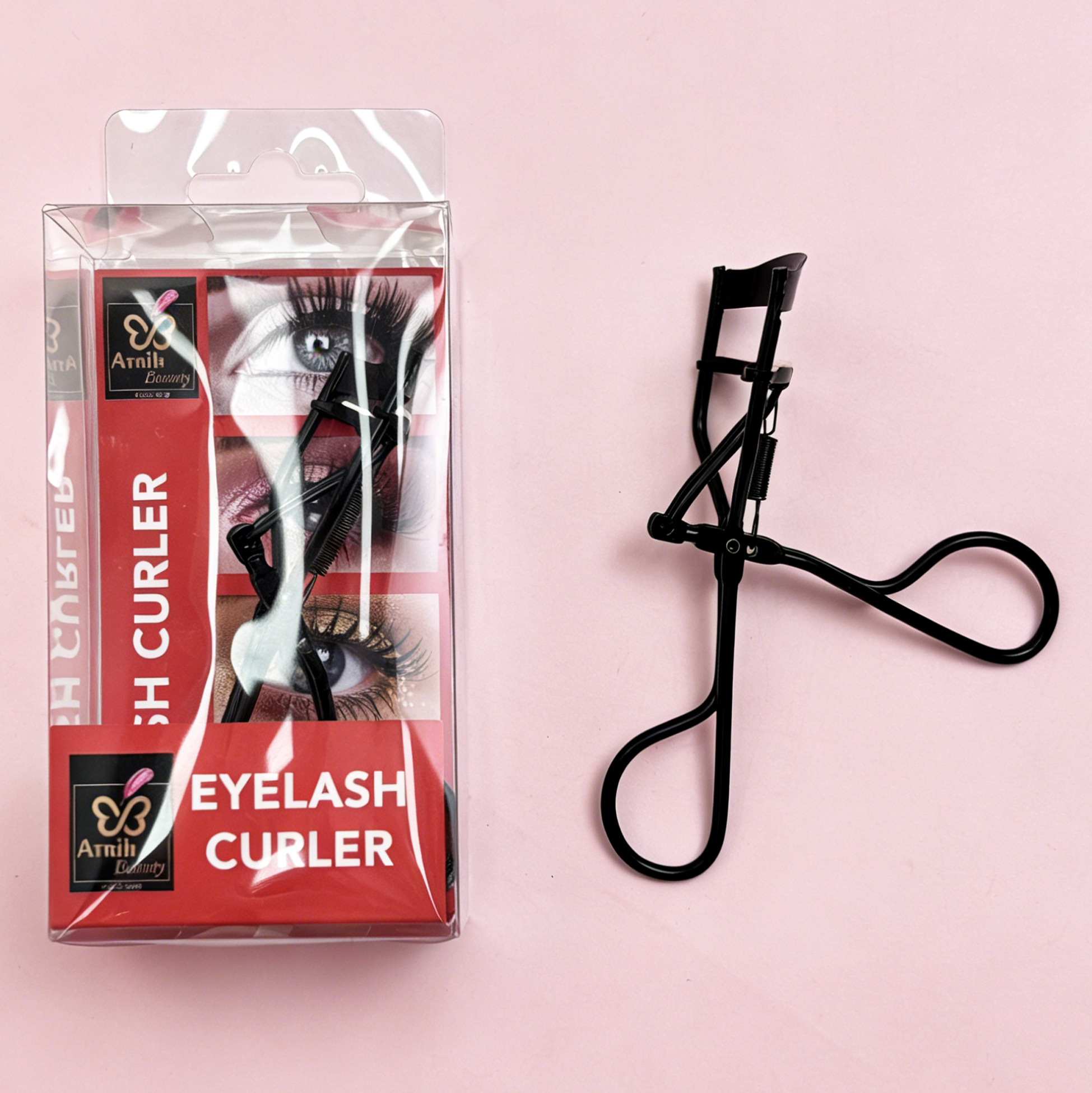Spring-Loaded Eyelash Curler