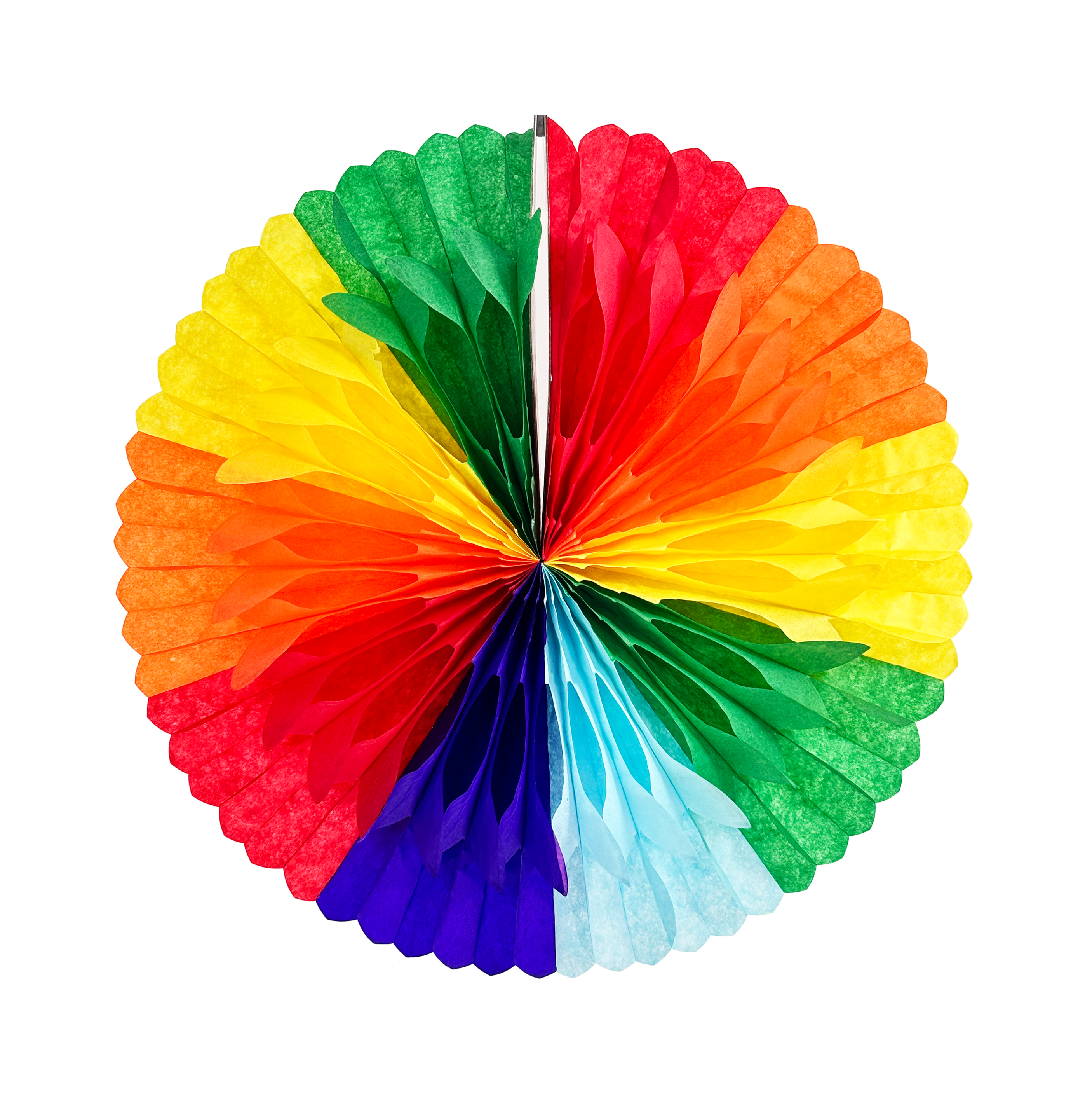 Halloween 3D Foldable Colored Paper Fan Decoration