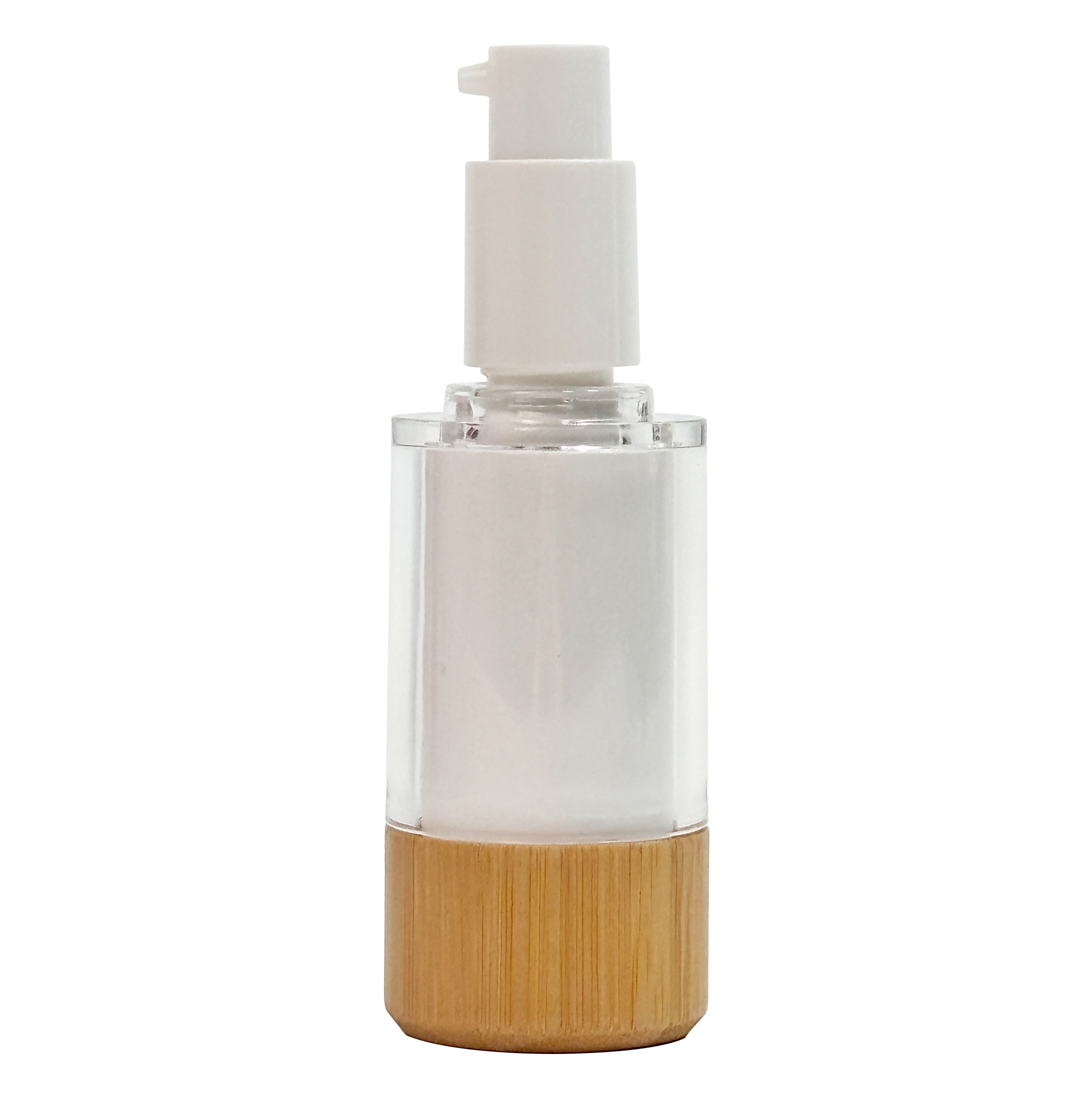 30ml Refillable Clear Pump Bottle