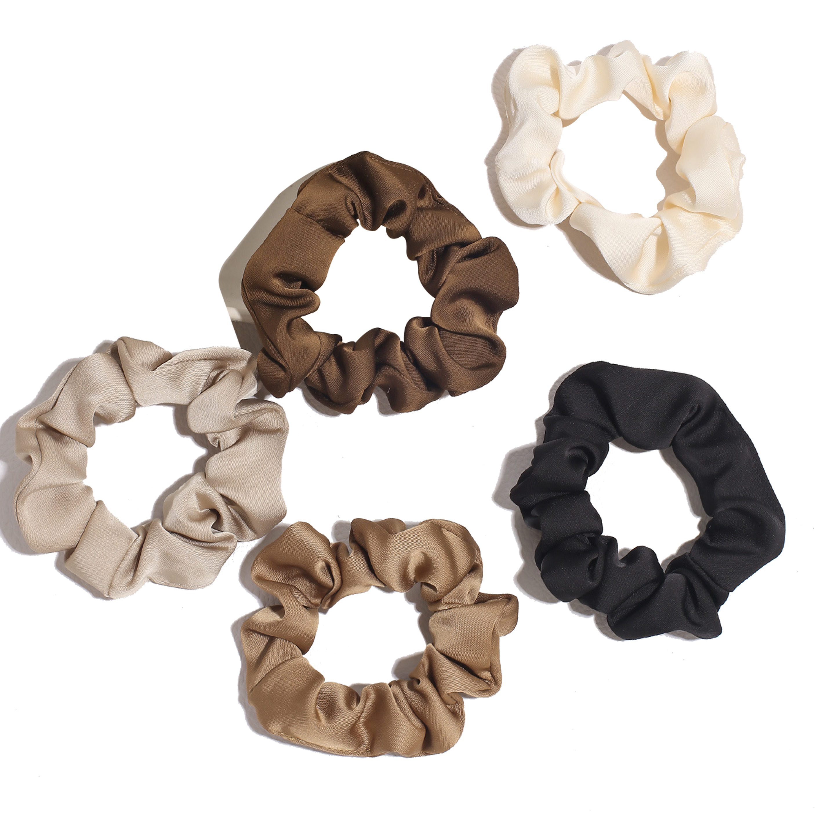 Soft Stretch Hair Tie Band 6-Piece Set