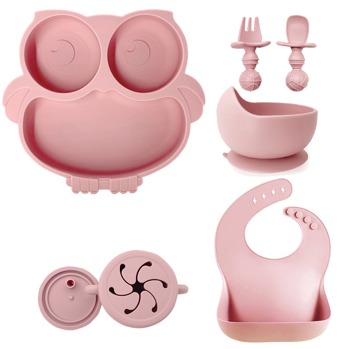 6-pcs BPA-Free Baby Eating Training Set
