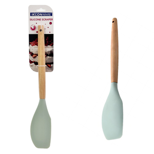 Wooden Handle Silicone Scraper