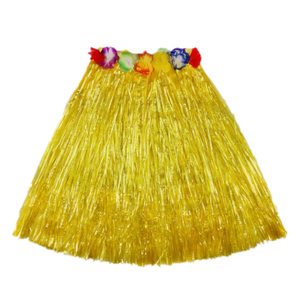 Golden Tinsel Hawaiian Skirt for Halloween Party
