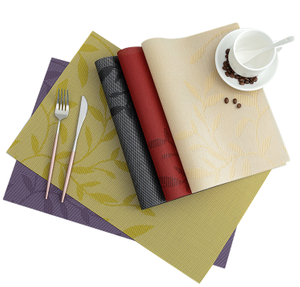 4-Pack Teslin Placemats – Eco-Friendly, Stain-Resistant Dining Table Mats – Durable, Waterproof, And Stylish