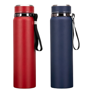 800ml Smart Temp Display Insulated Water Bottle with Tea Strainer