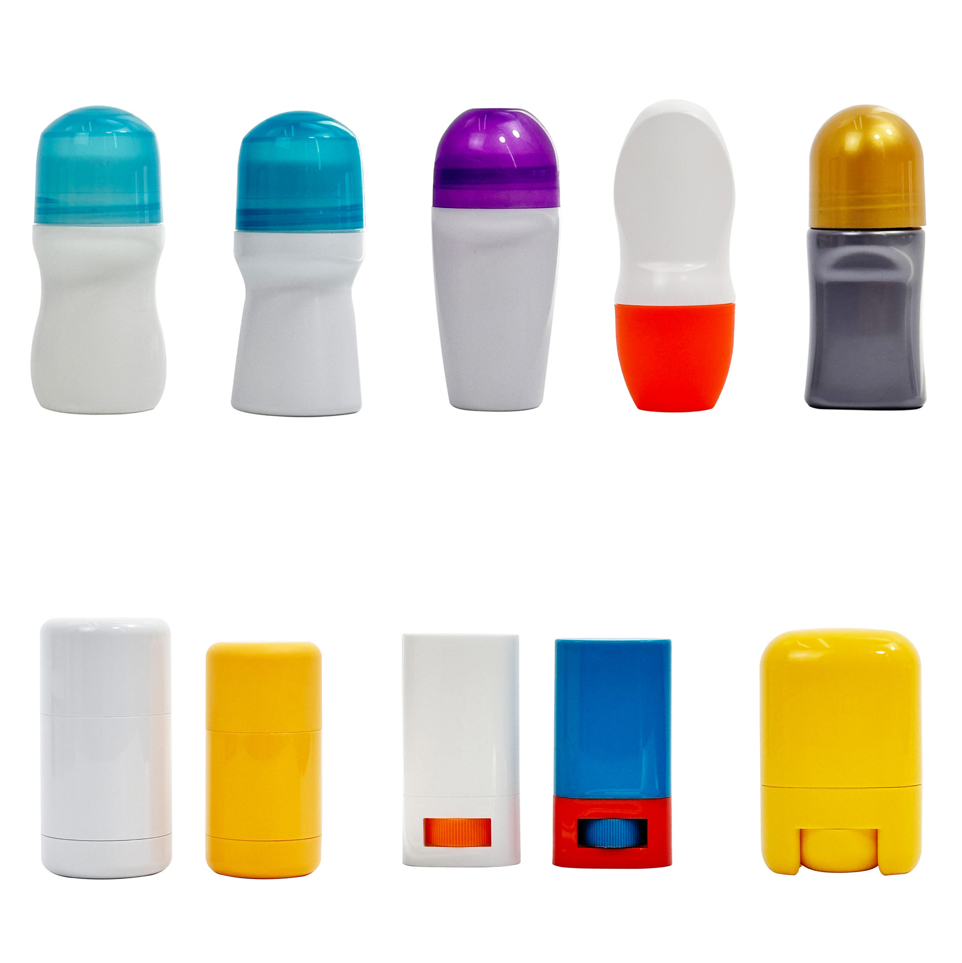 Eco-Friendly Empty Refillable Deodorant Containers
