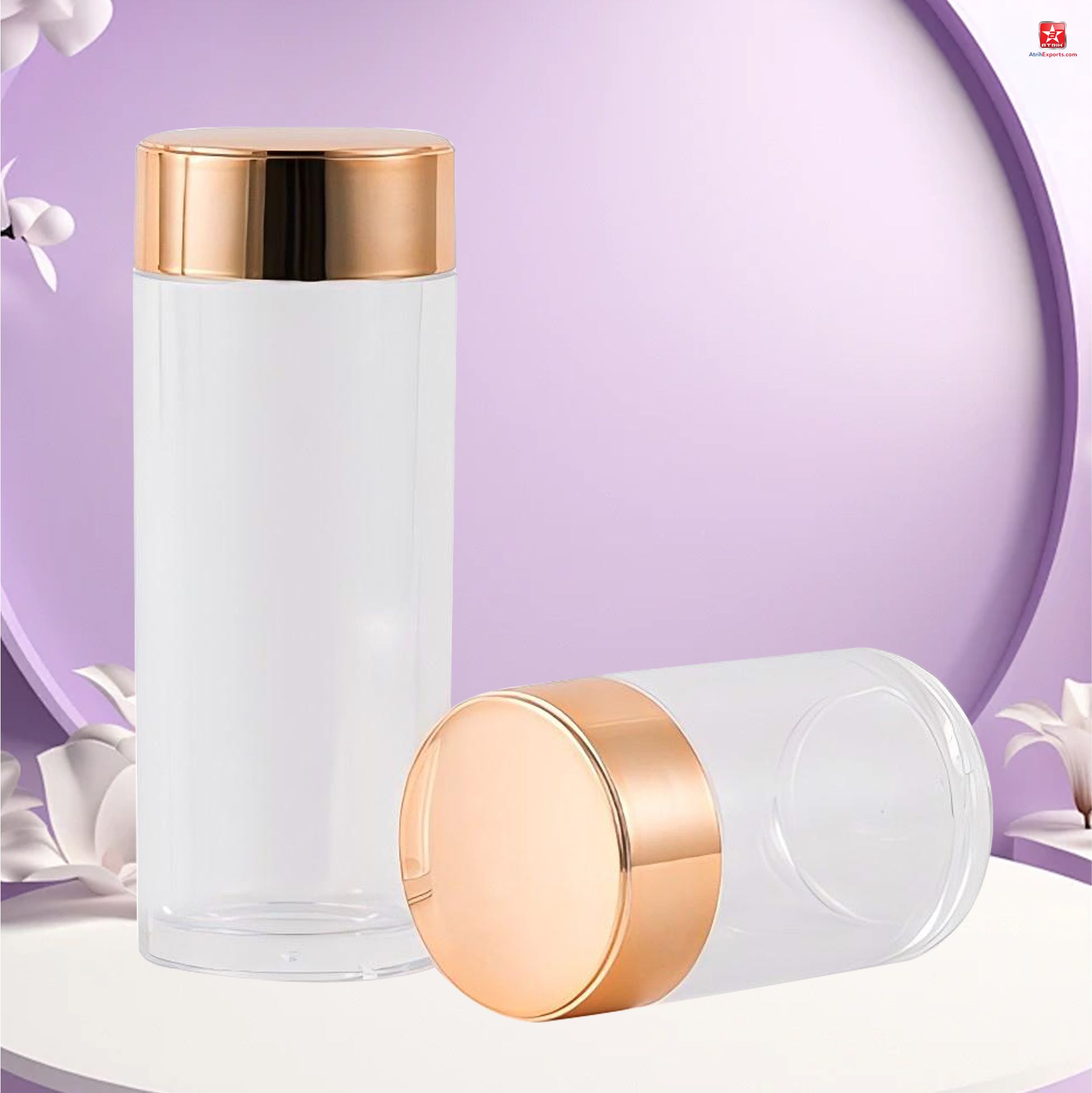 Transparent Plastic Capsule Container