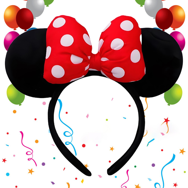 Minnie Mouse Ears Headband