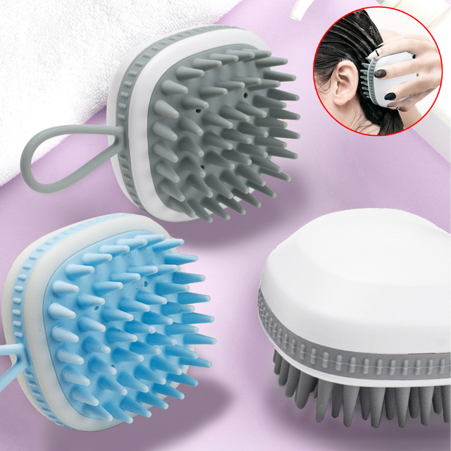 Silicone Hair Scalp Massager Brushes