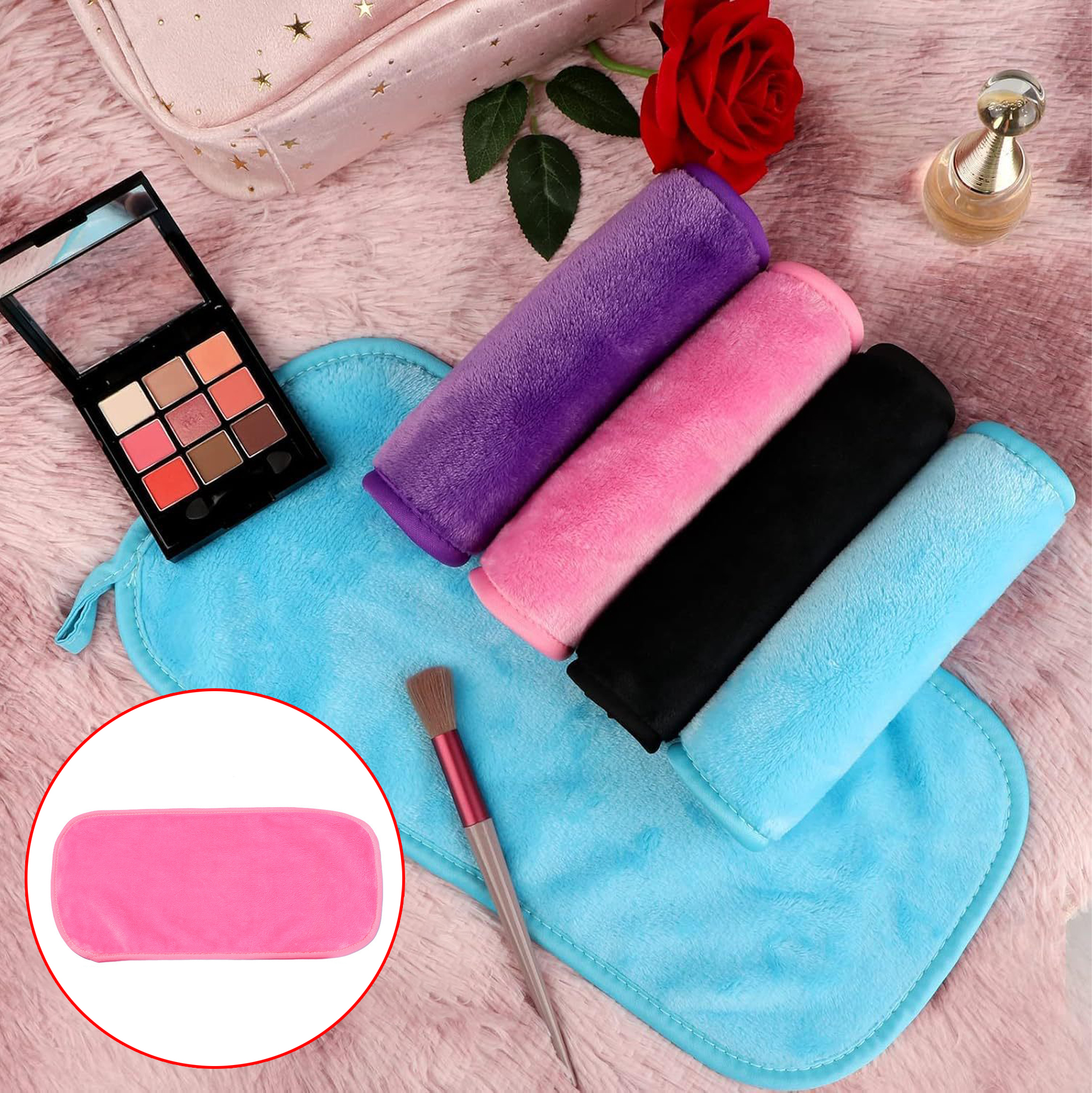 Soft Microfiber Makeup Remover Towel