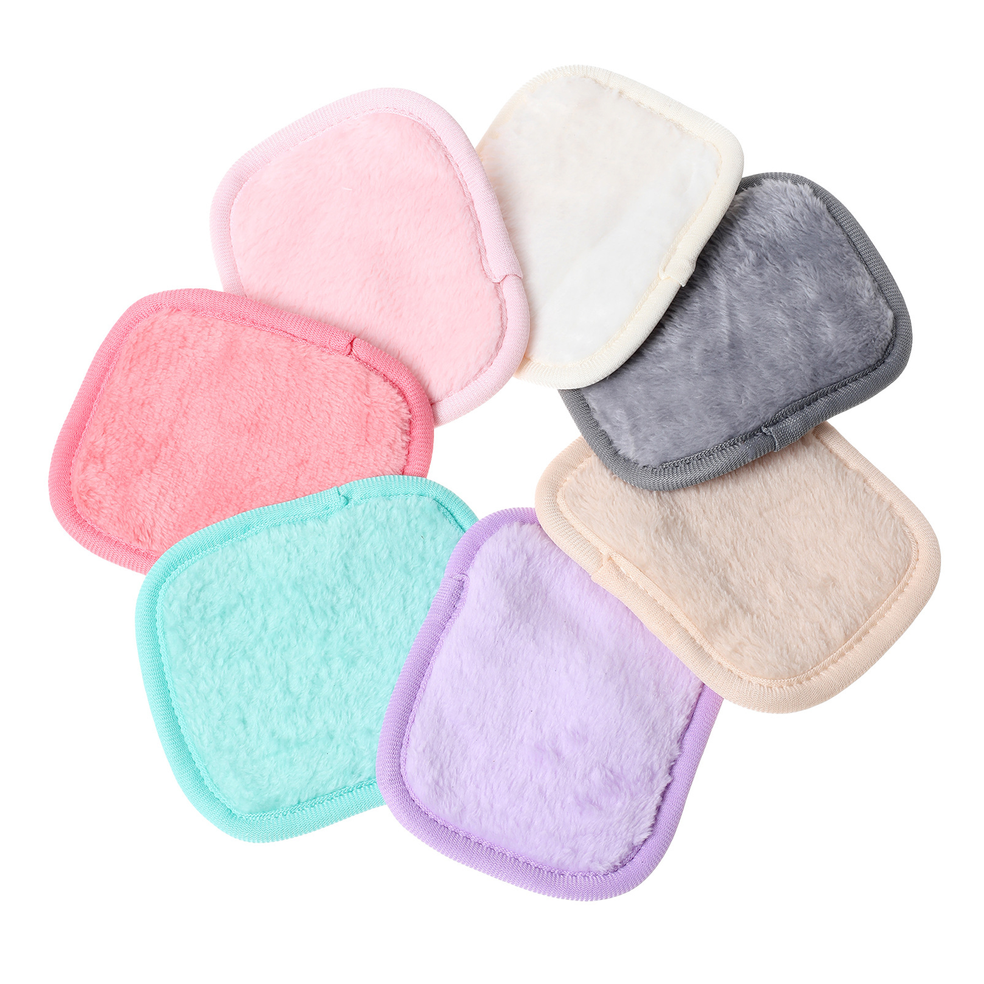 Flannel Reusable Makeup Remover Pads