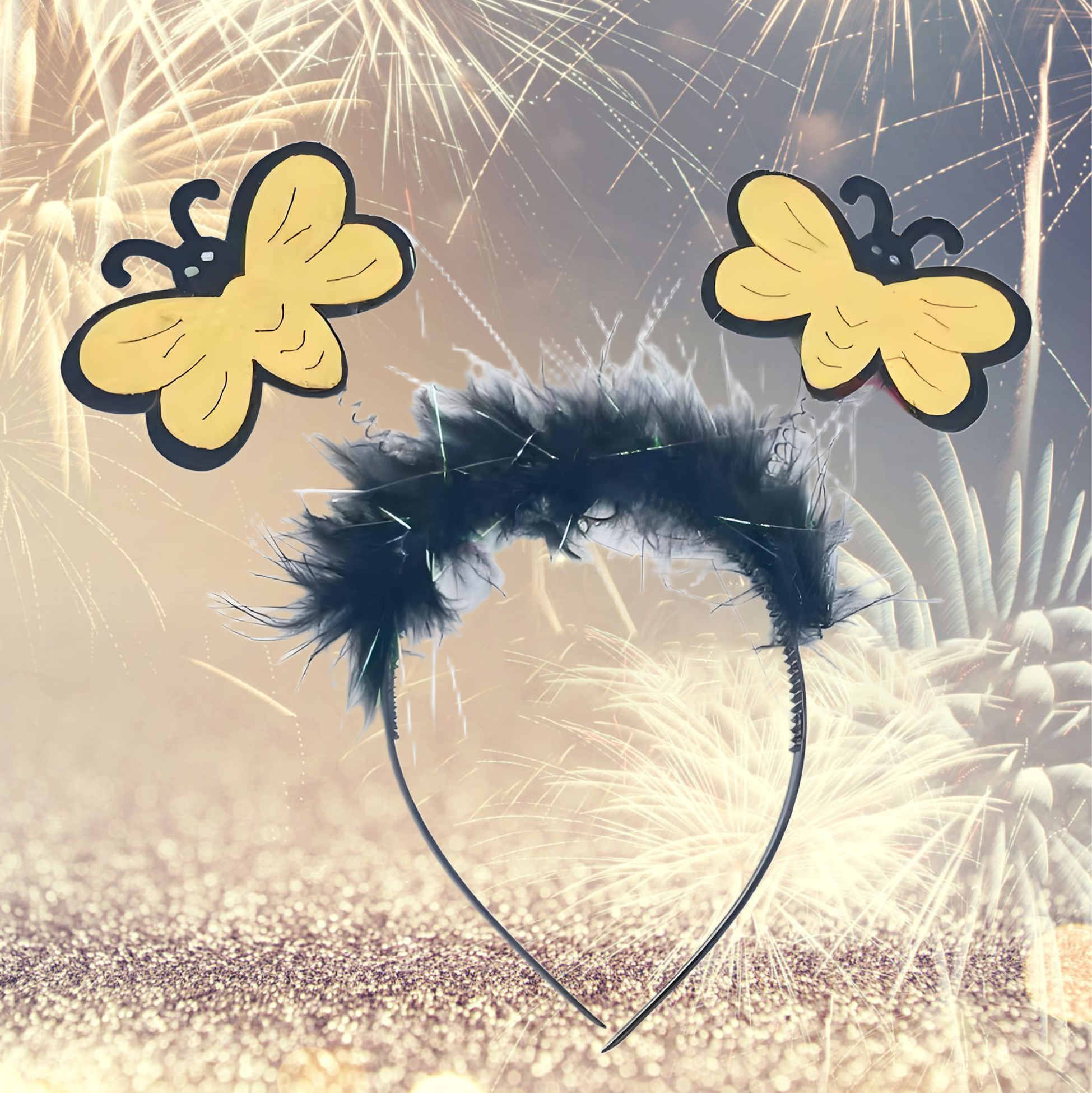 Butterfly Feather Headband