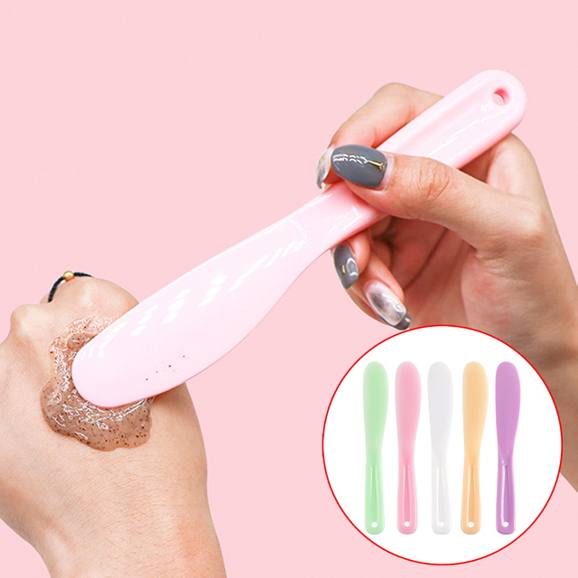 PP Makeup Mixing Spoon Scraper Spatula