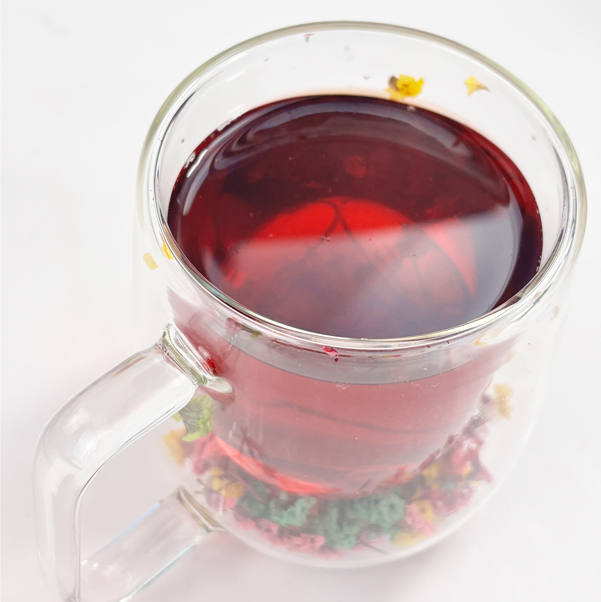 250ml Flower Double Wall Coffee Mugs 