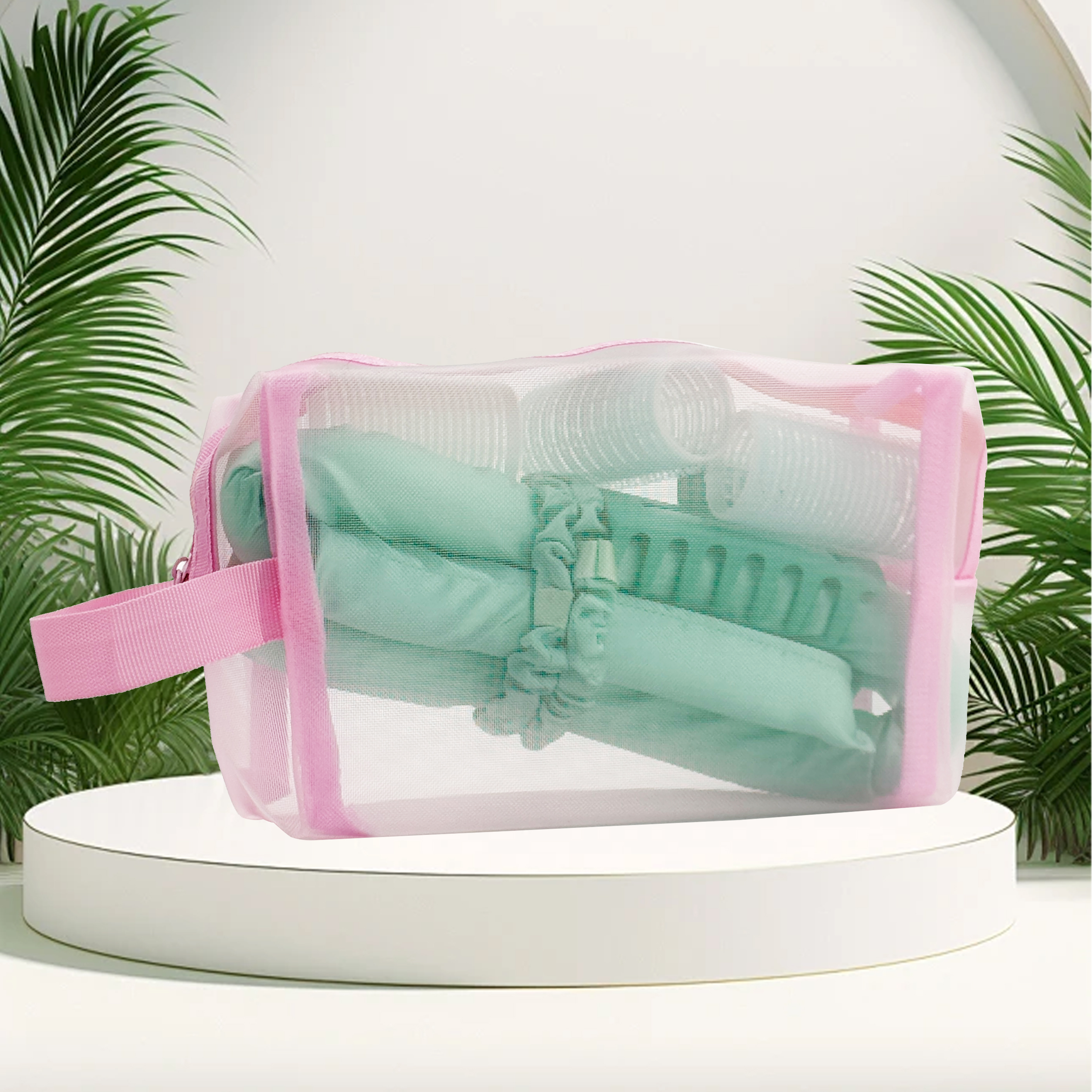 6pcs Hair Rollers Set with Carrying Bag