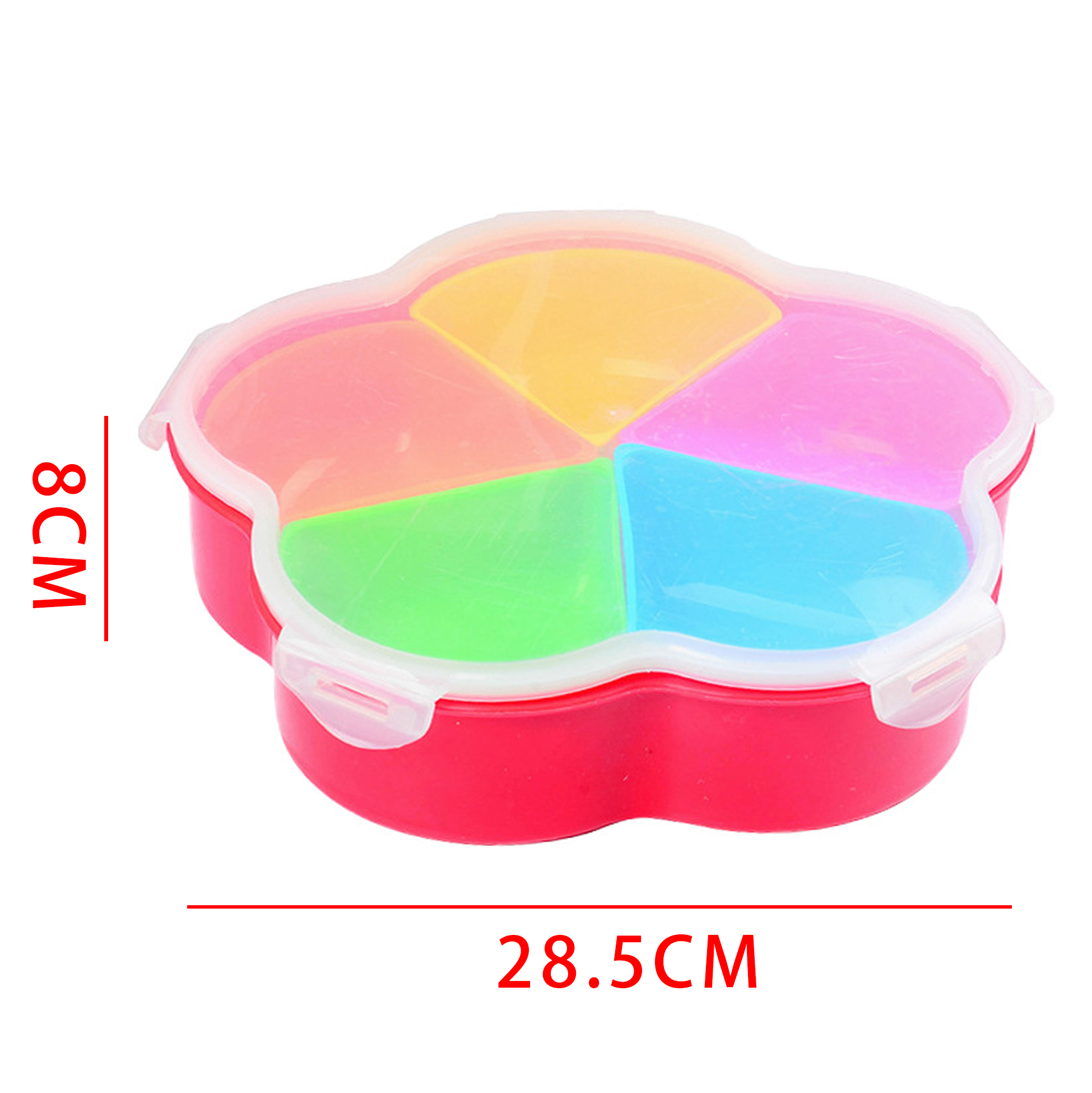 Petal - shaped Divided Treat Holder