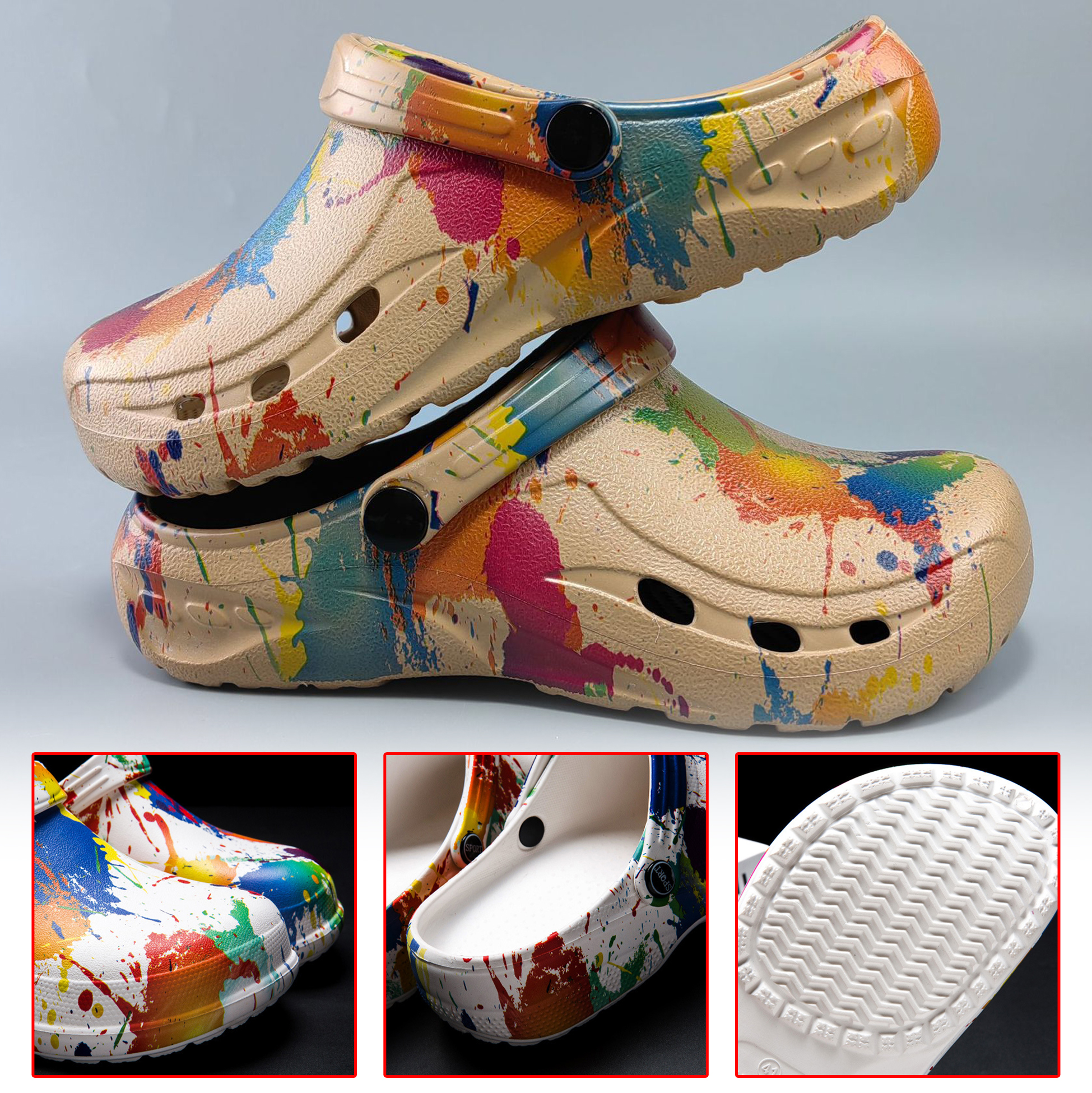 EVA Splatter Clogs 