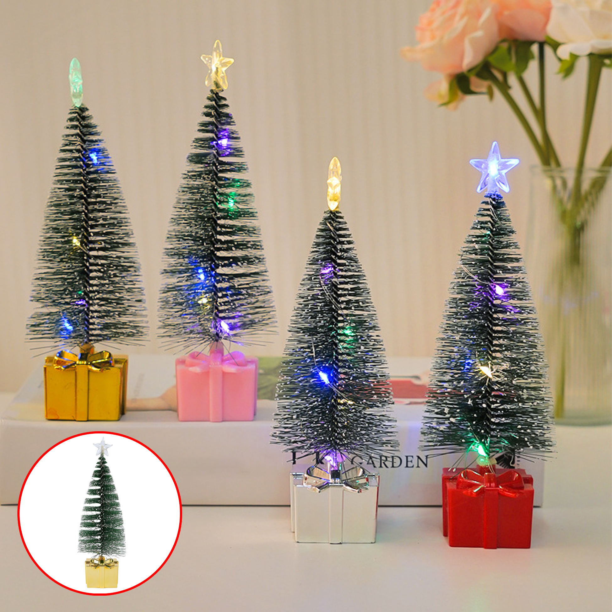 Mini LED - Decorated Christmas Tree