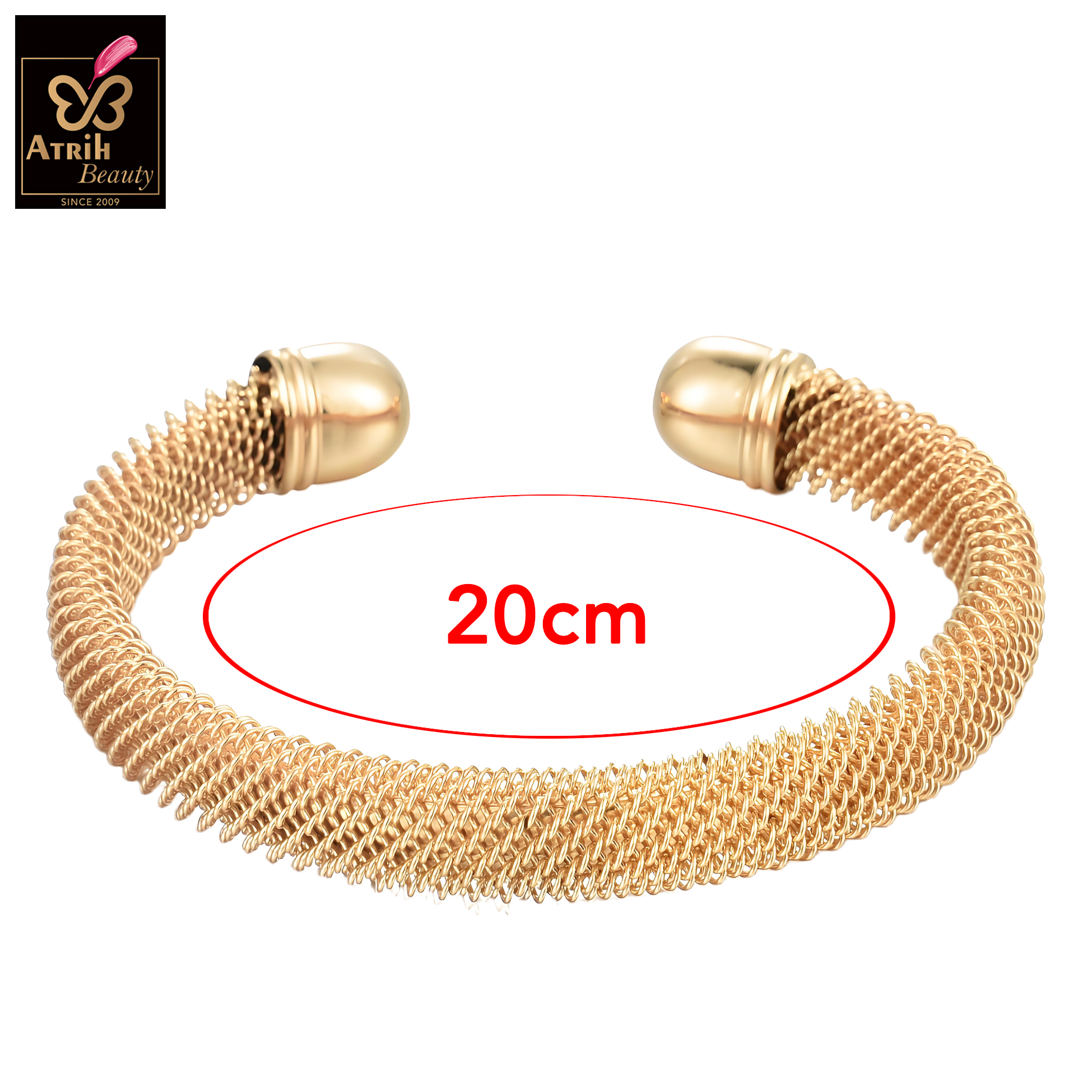 Mesh Cuff Bracelet Set 