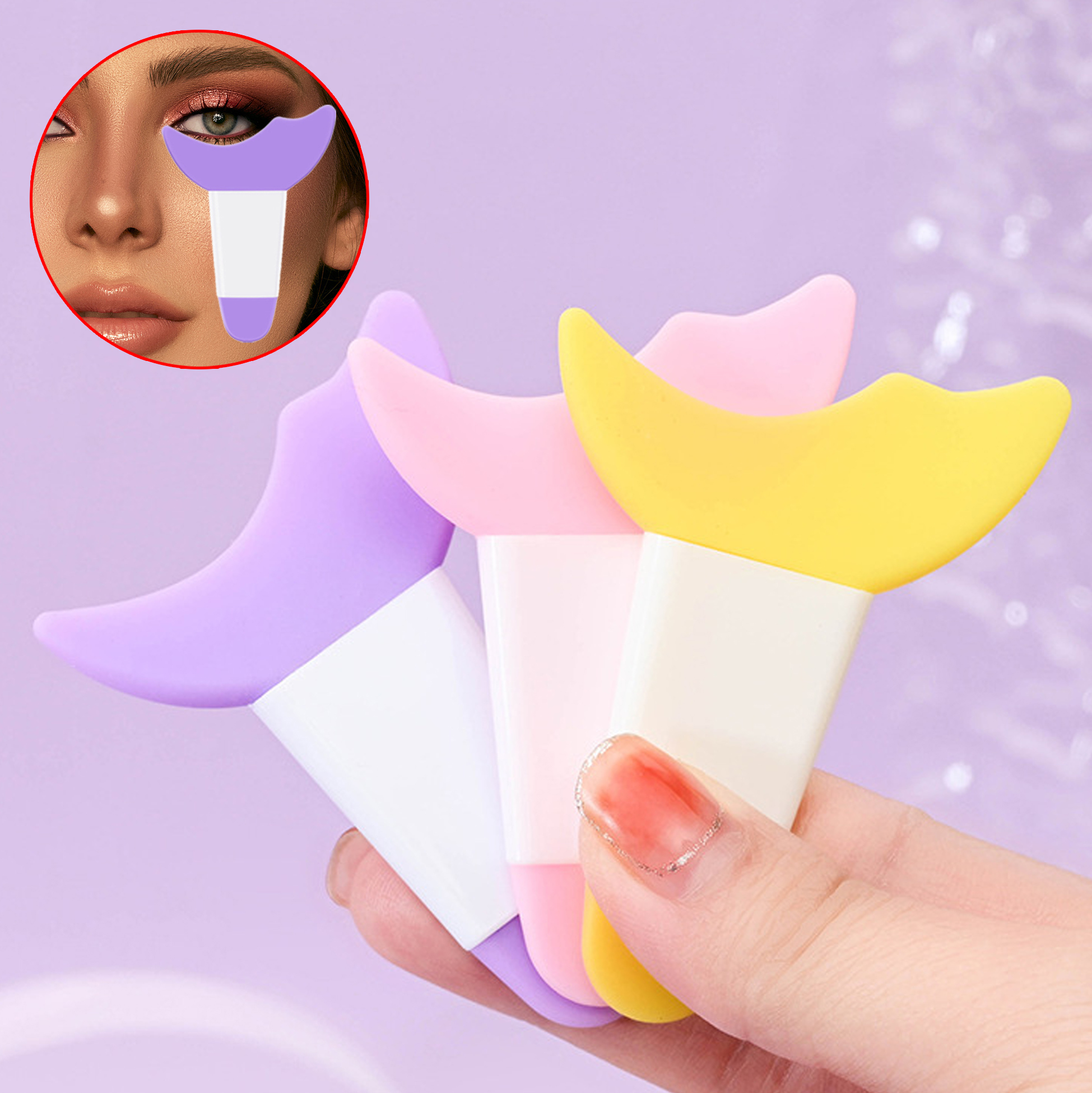 Silicone Mascara Eyelash Shield Applicator Guard