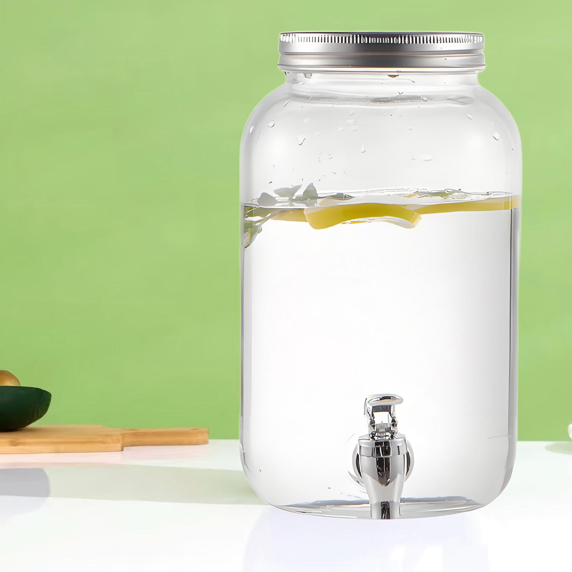 3.8L Glass Beverage Dispenser