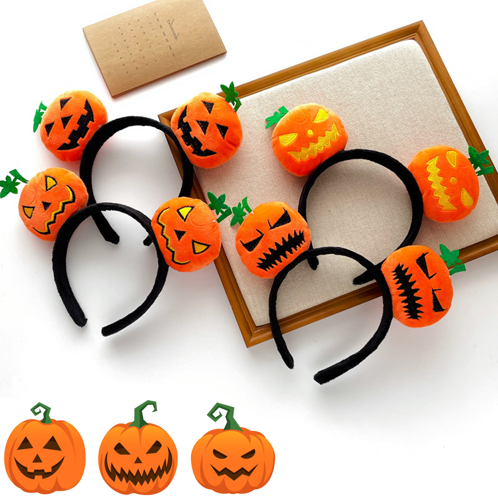 Halloween Pumpkin Headband