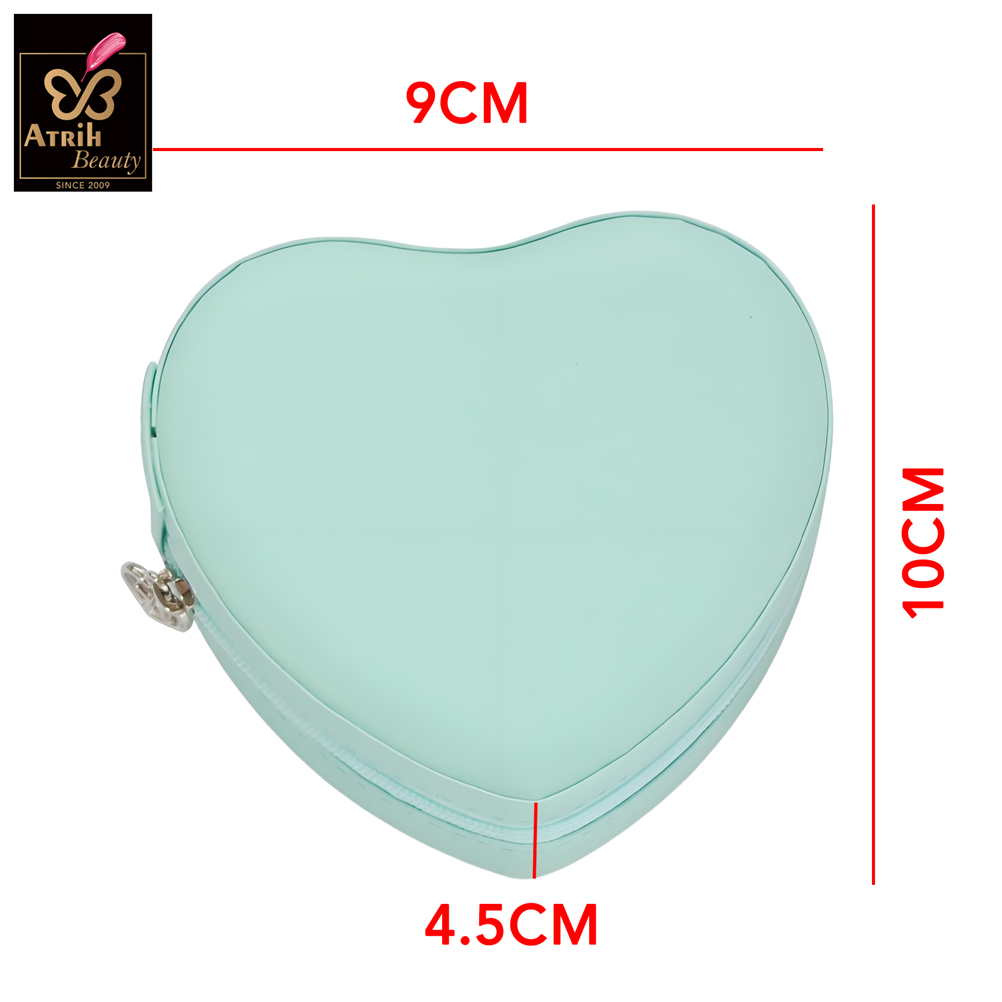 Heart Shaped Pink Jewelry Organizer Box
