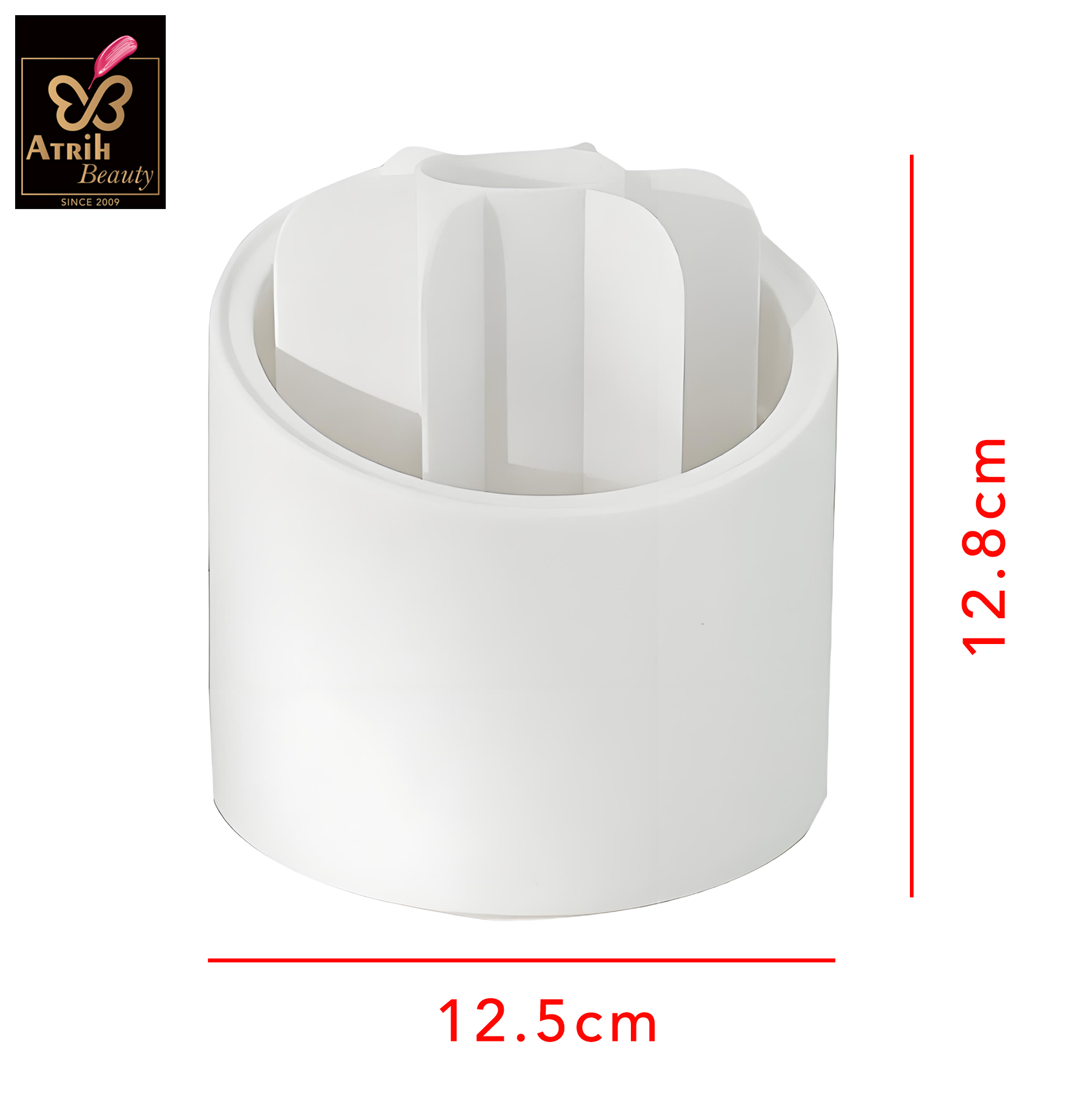 Plastic Makeup Brush Organizer
