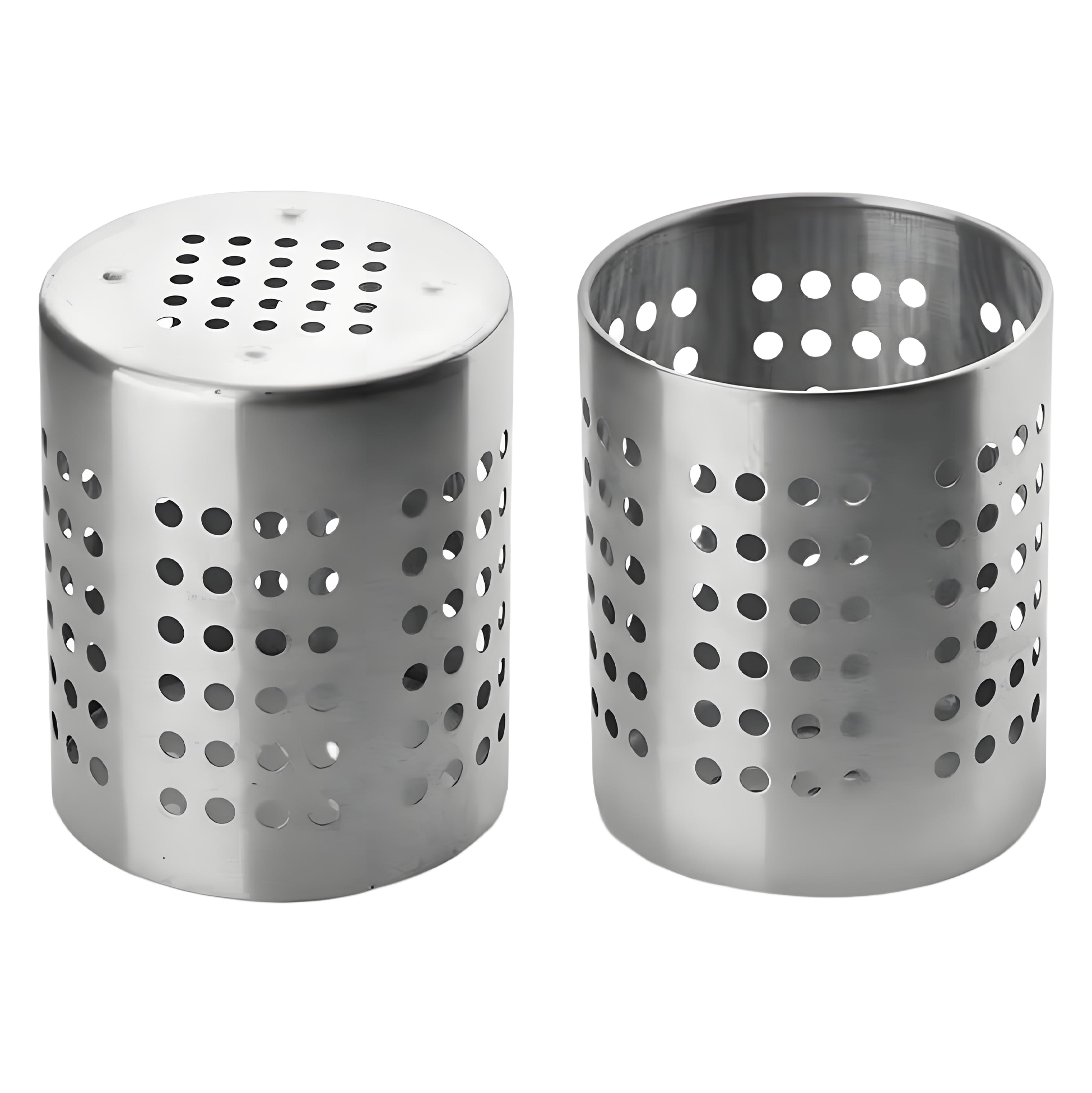 Stainless Steel Perforated Utensil Drainer