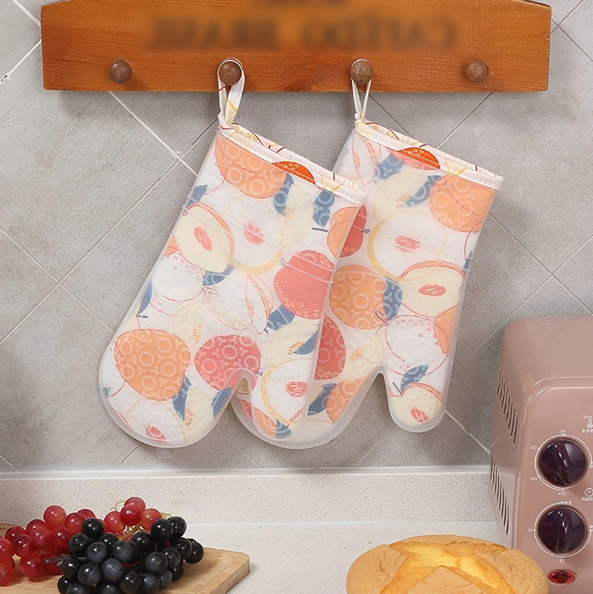 Fruit Inspired Silicone Oven Mitt