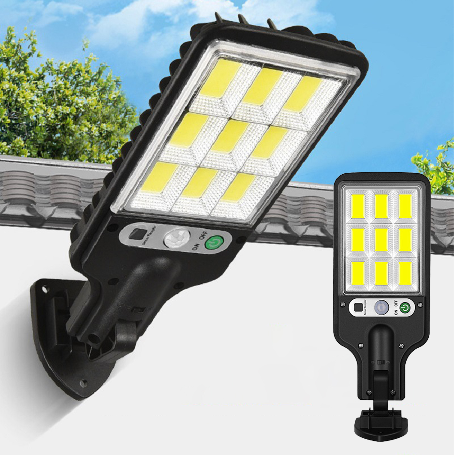 Solar Powered Outdoor LED Light