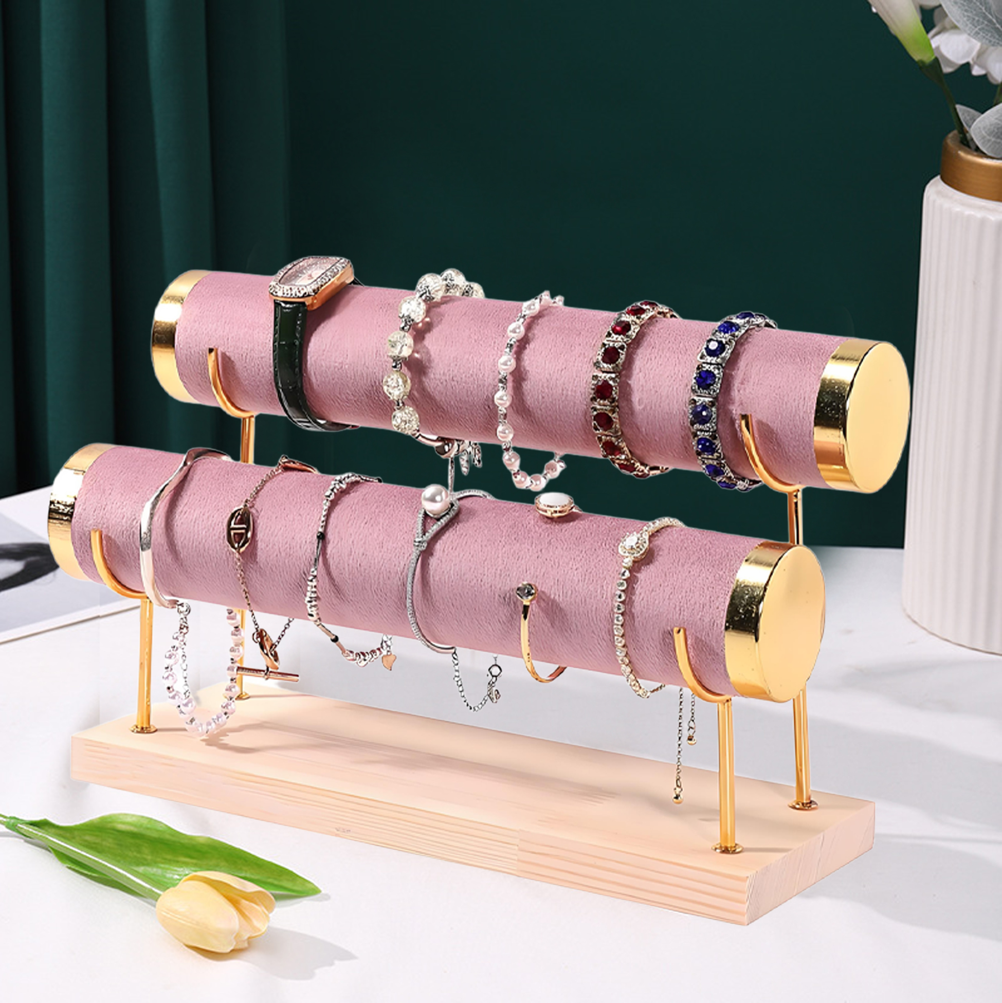 2-Tier Bracelet Holder Display