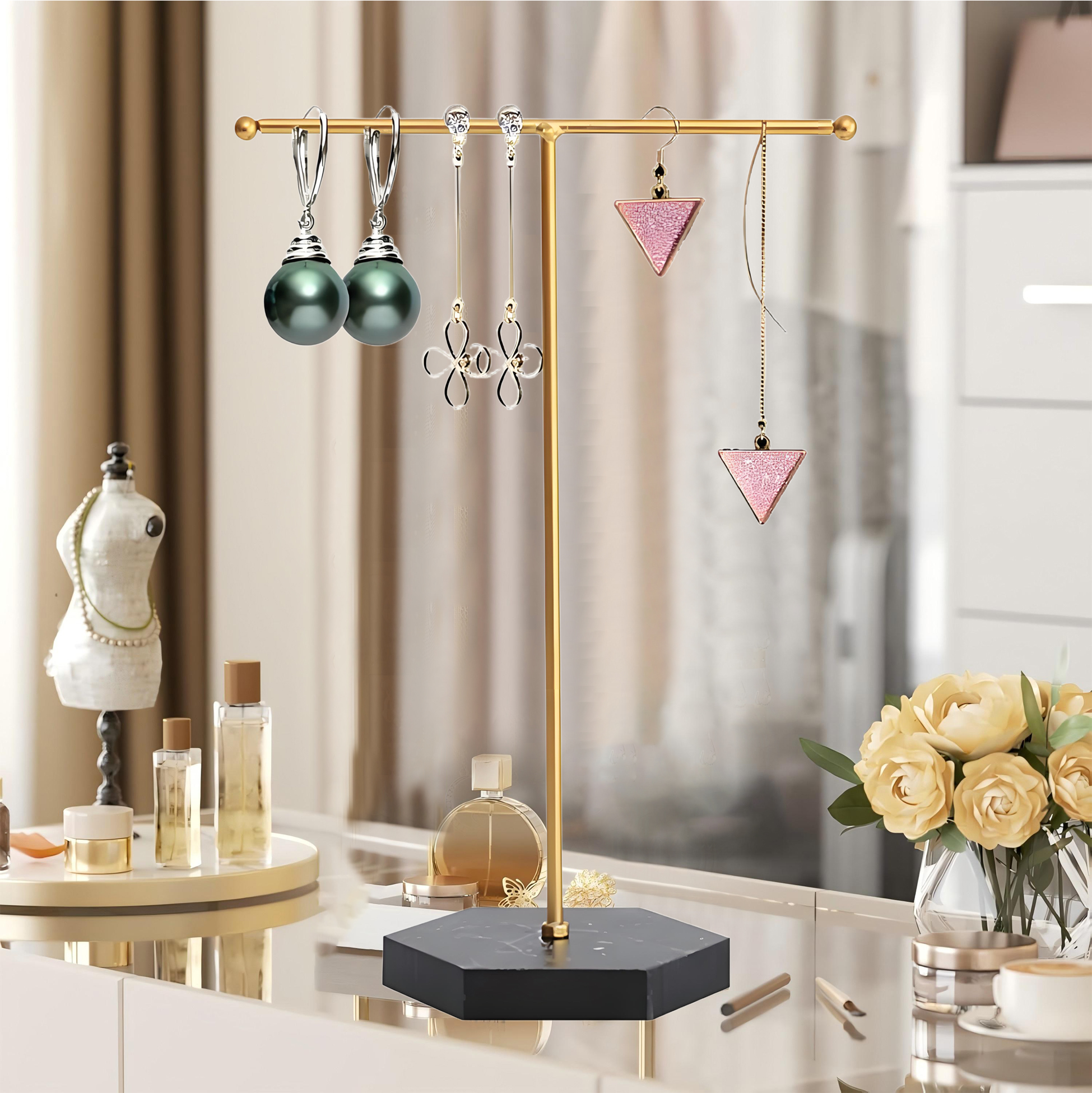 T-Bar Jewelry Display Stand