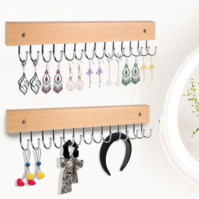 Wall Mounted Necklace Holder
