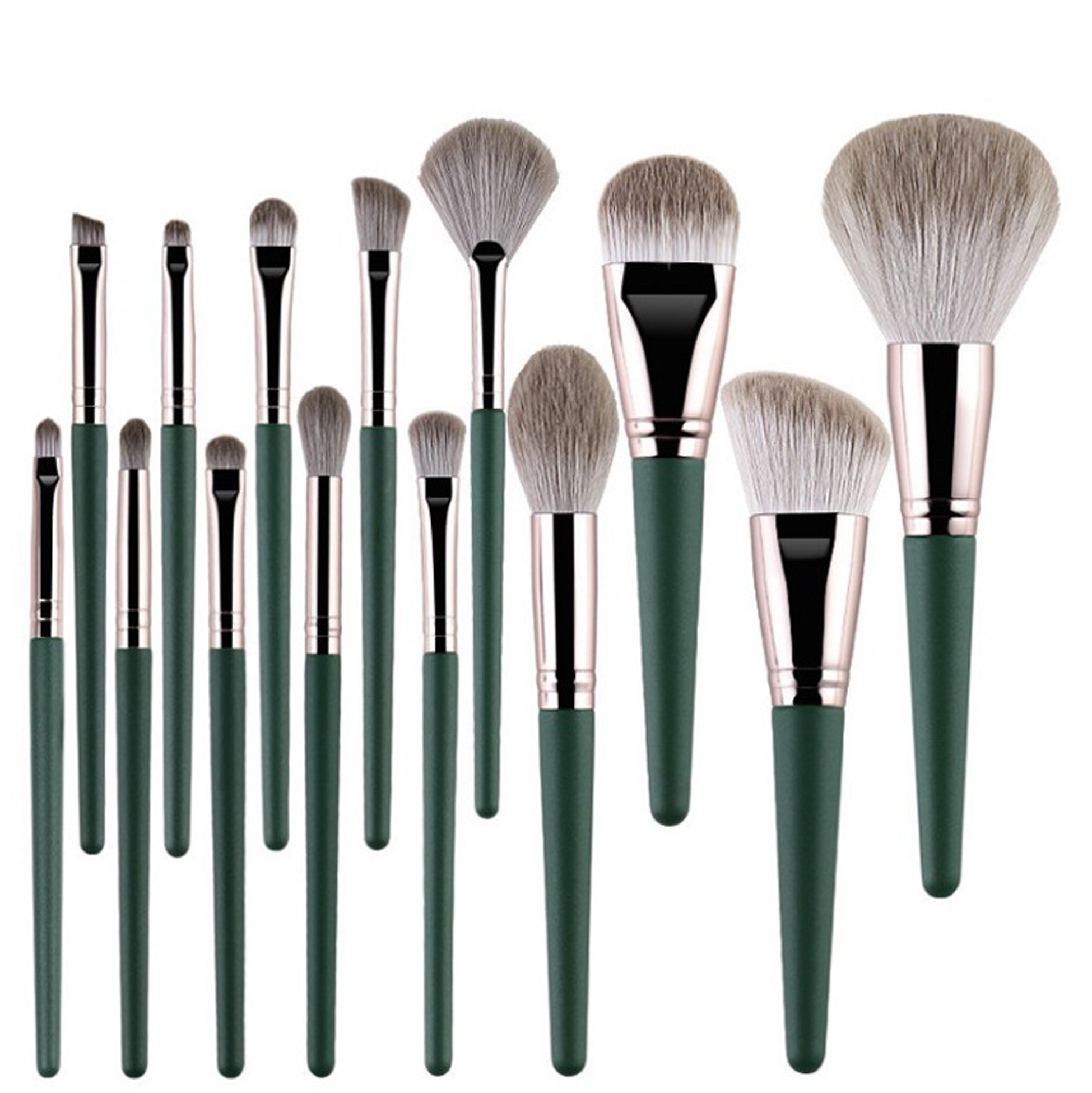 Makeup Brushes Set of 15 With Case
