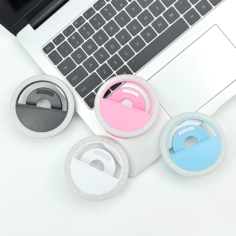 Portable Clip-on Phone Selfie Ring Light