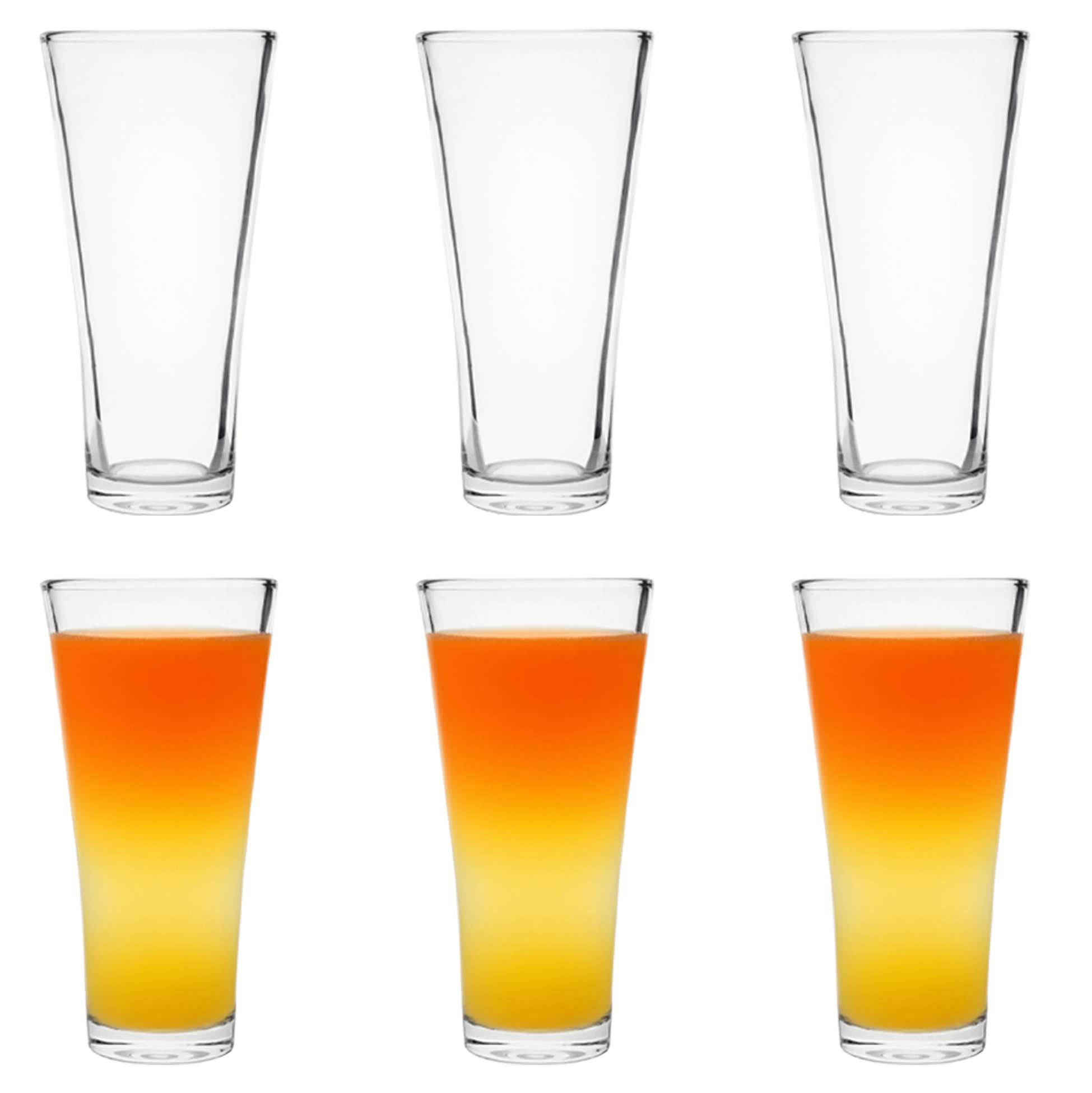 6-Piece Tall Pint Glass Set