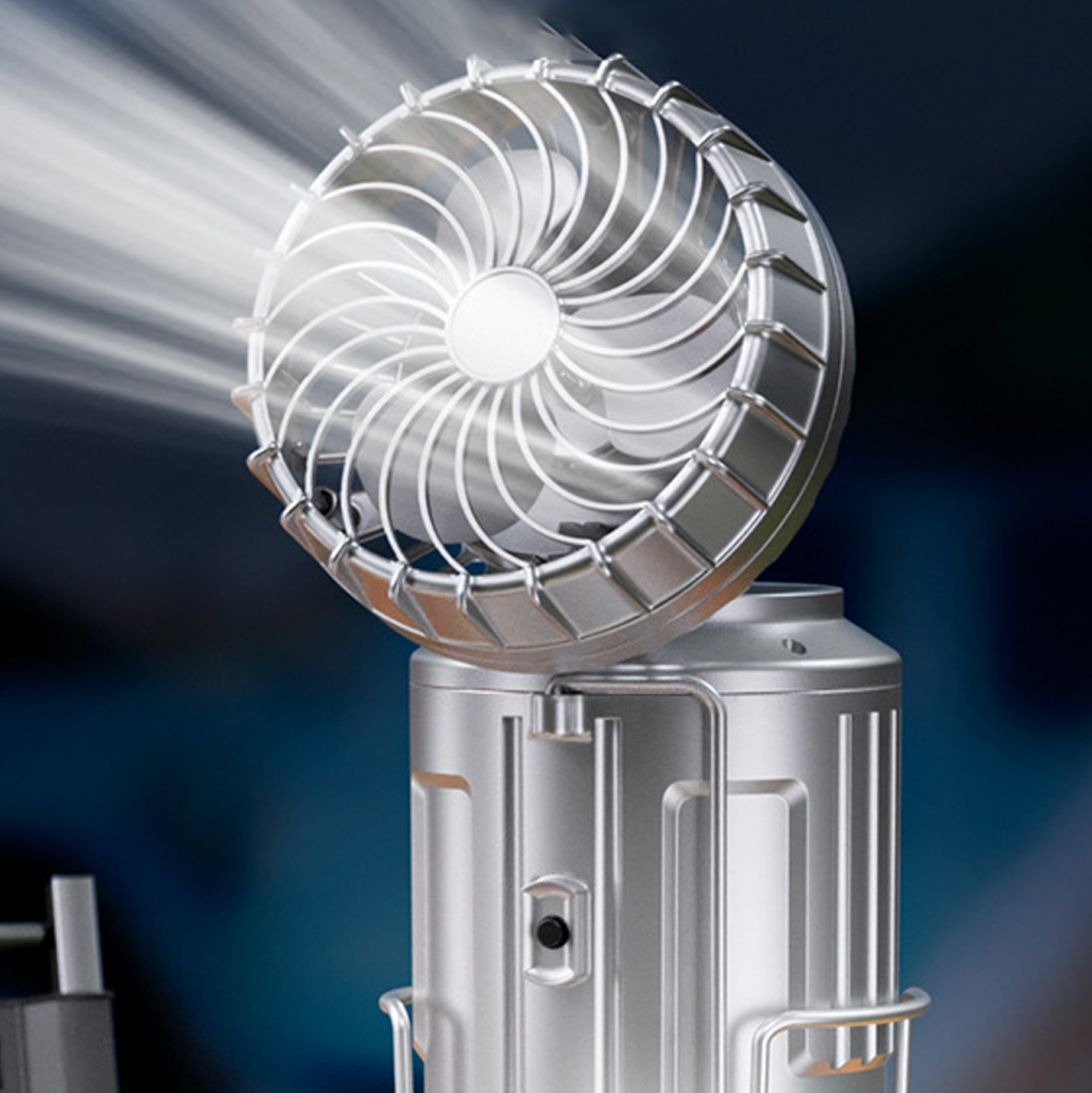 Multifunctional Solar Camping Fan Light