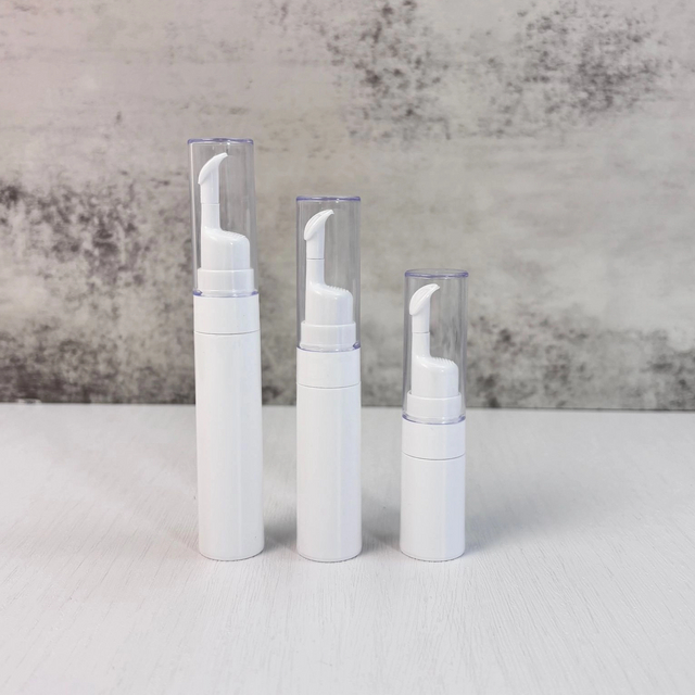 White Eye Cream Massage Bottles