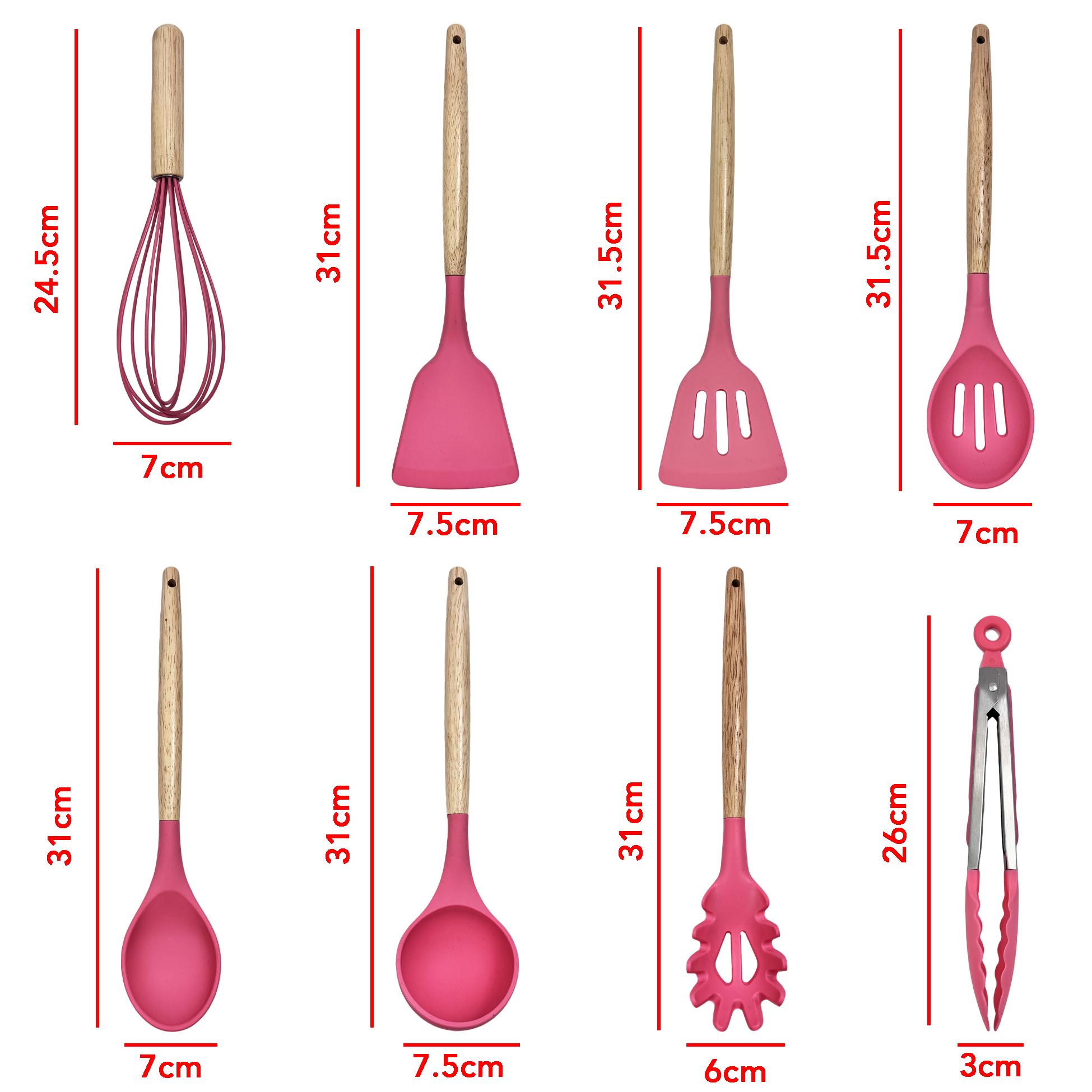 8-Piece Kitchen Utensil Set