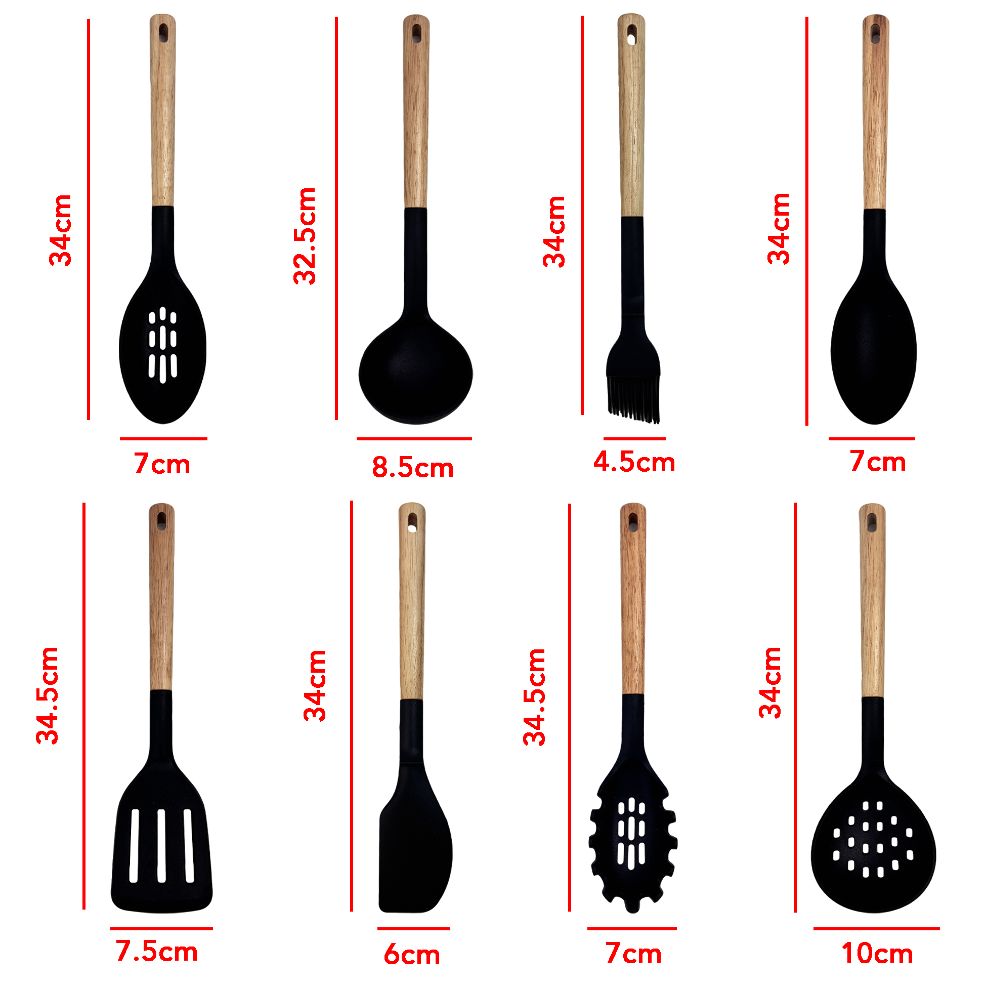 8-Piece Kitchen Utensil Set