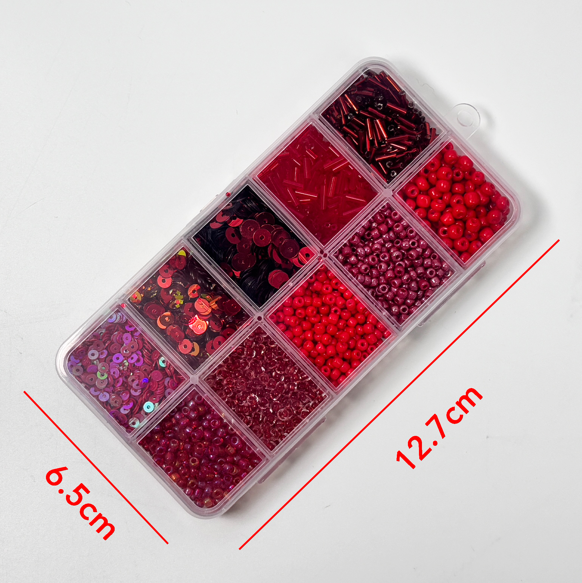 Red-tone DIY Jewelry Making Kit