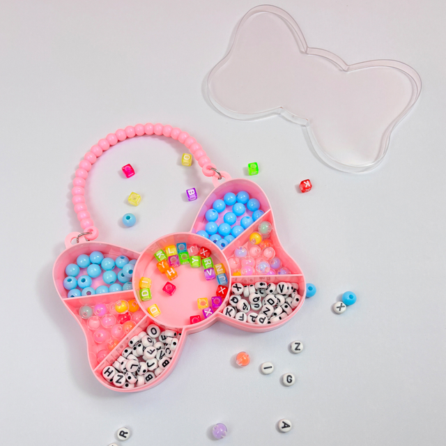 Bow-shaped DIY Jewelry Making Kit for Kids