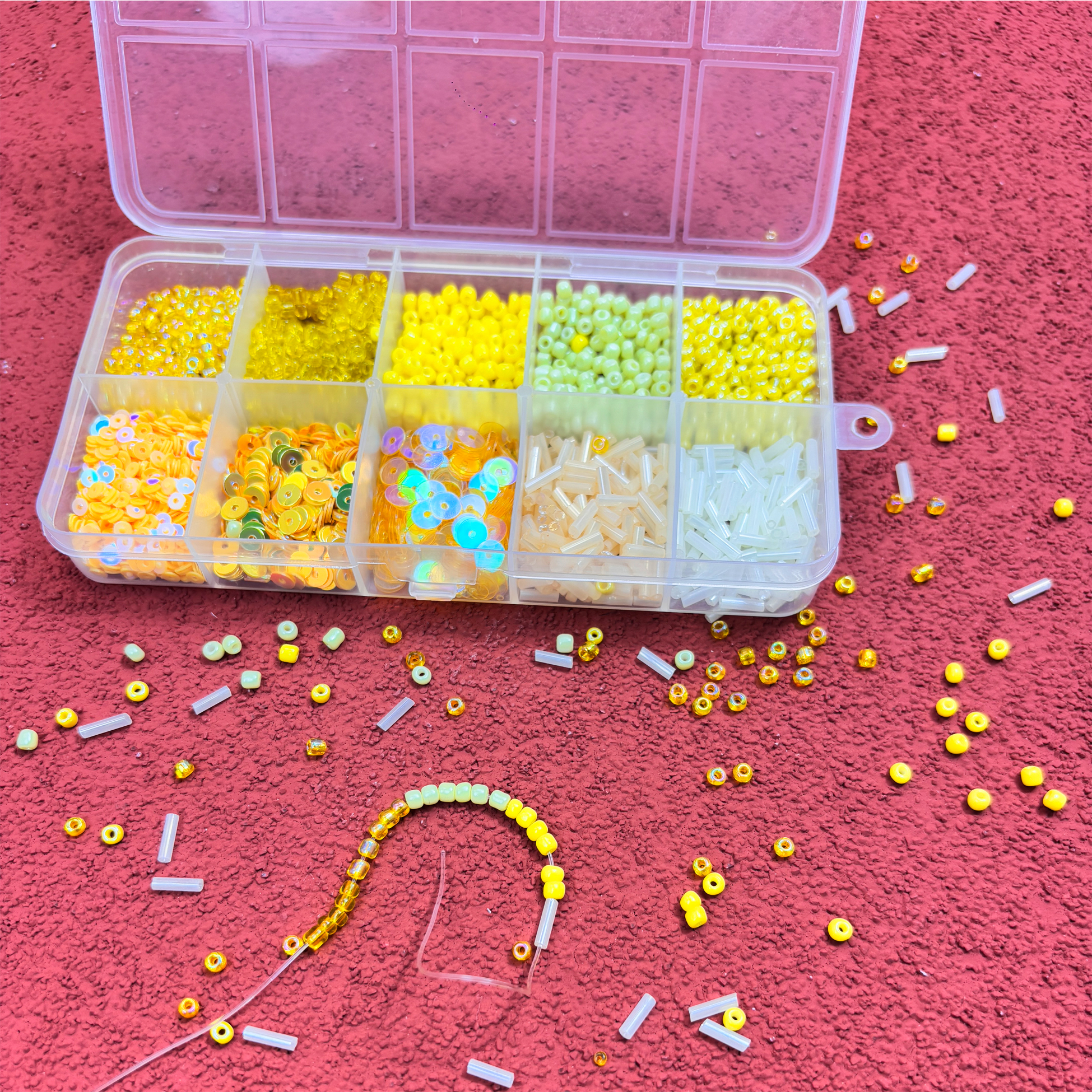 Warm-tone DIY Jewelry Making Kit