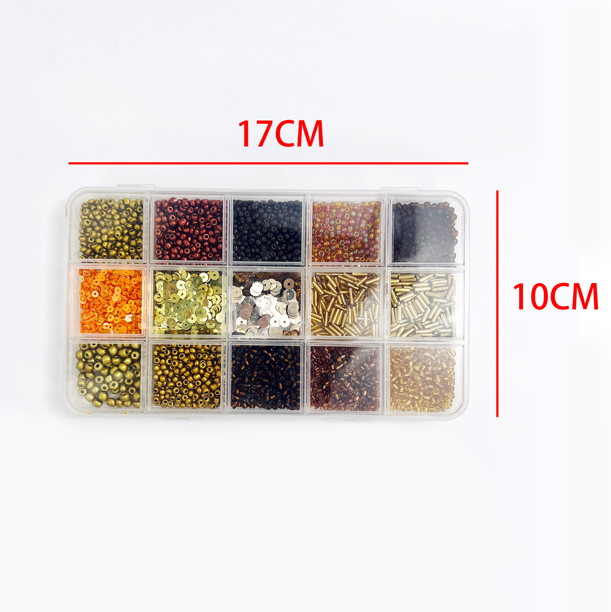 Metallic-tone DIY Bracelet & Necklace Making Kit