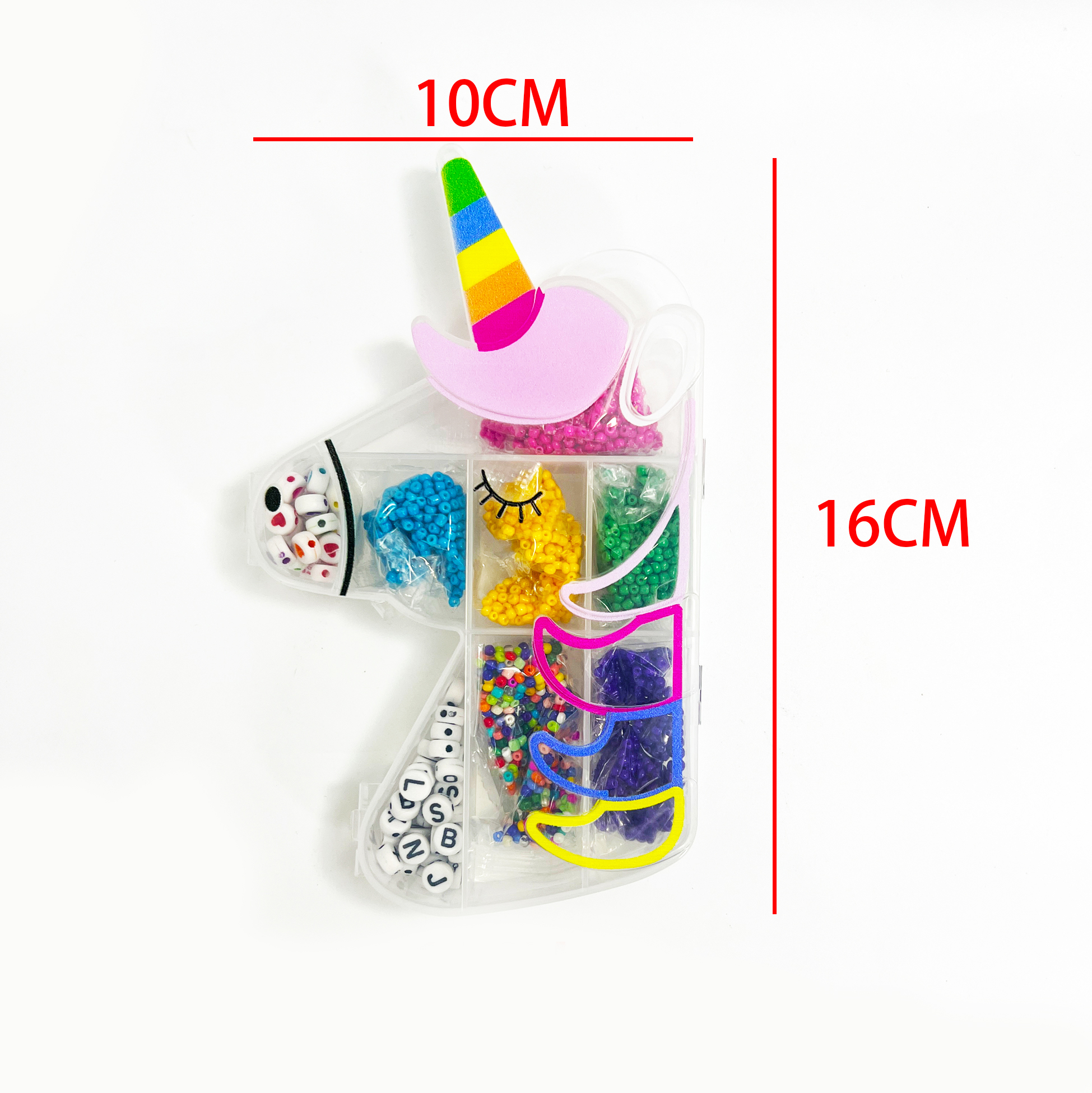 Unicorn-shaped DIY Bracelet & Necklace Making Kit