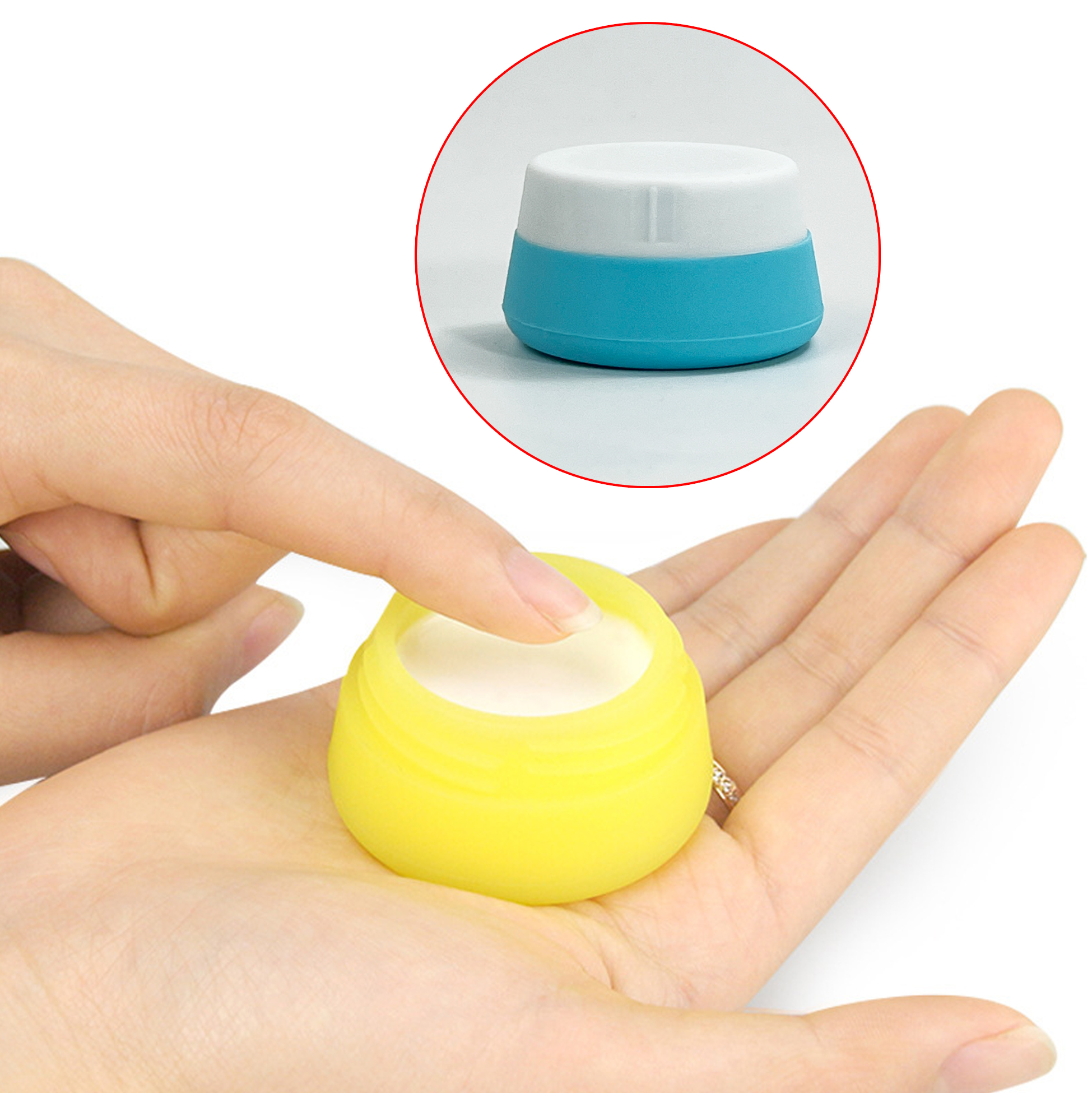 Mini Silicone Cream Jar