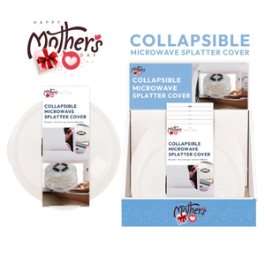 Magnetic Splatter Cover, Vented Plate Guard with Steam Vents, Anti-Splash Microwave Lid