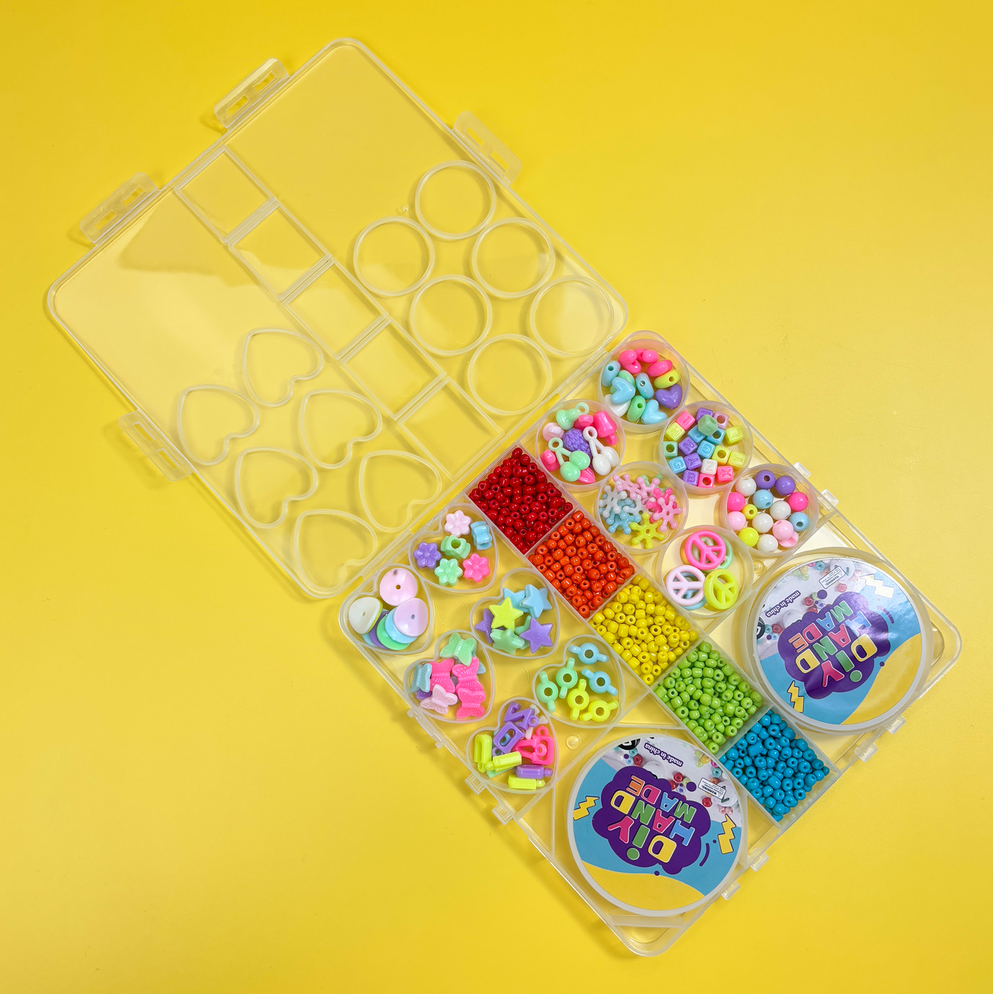 Neon DIY Jewelry Making Kit for Kids